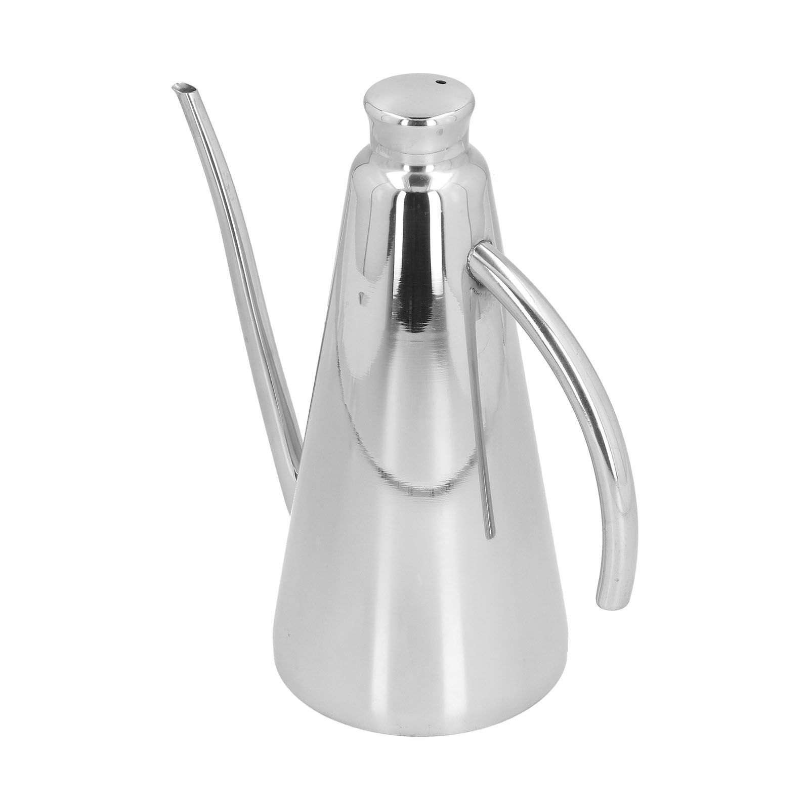 Stainless Steel Oil Can Leakproof Easy to Use and Clean Household Oil and view 2