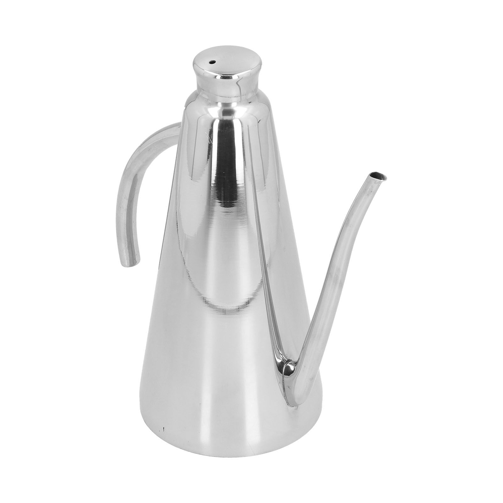 Stainless Steel Oil Can Leakproof Easy to Use and Clean Household Oil and view 3