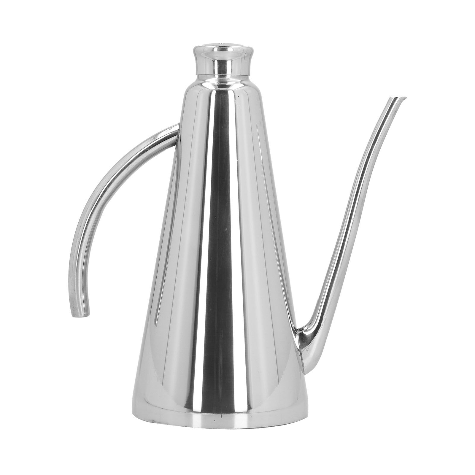Stainless Steel Oil Can Leakproof Easy to Use and Clean Household Oil and view 4