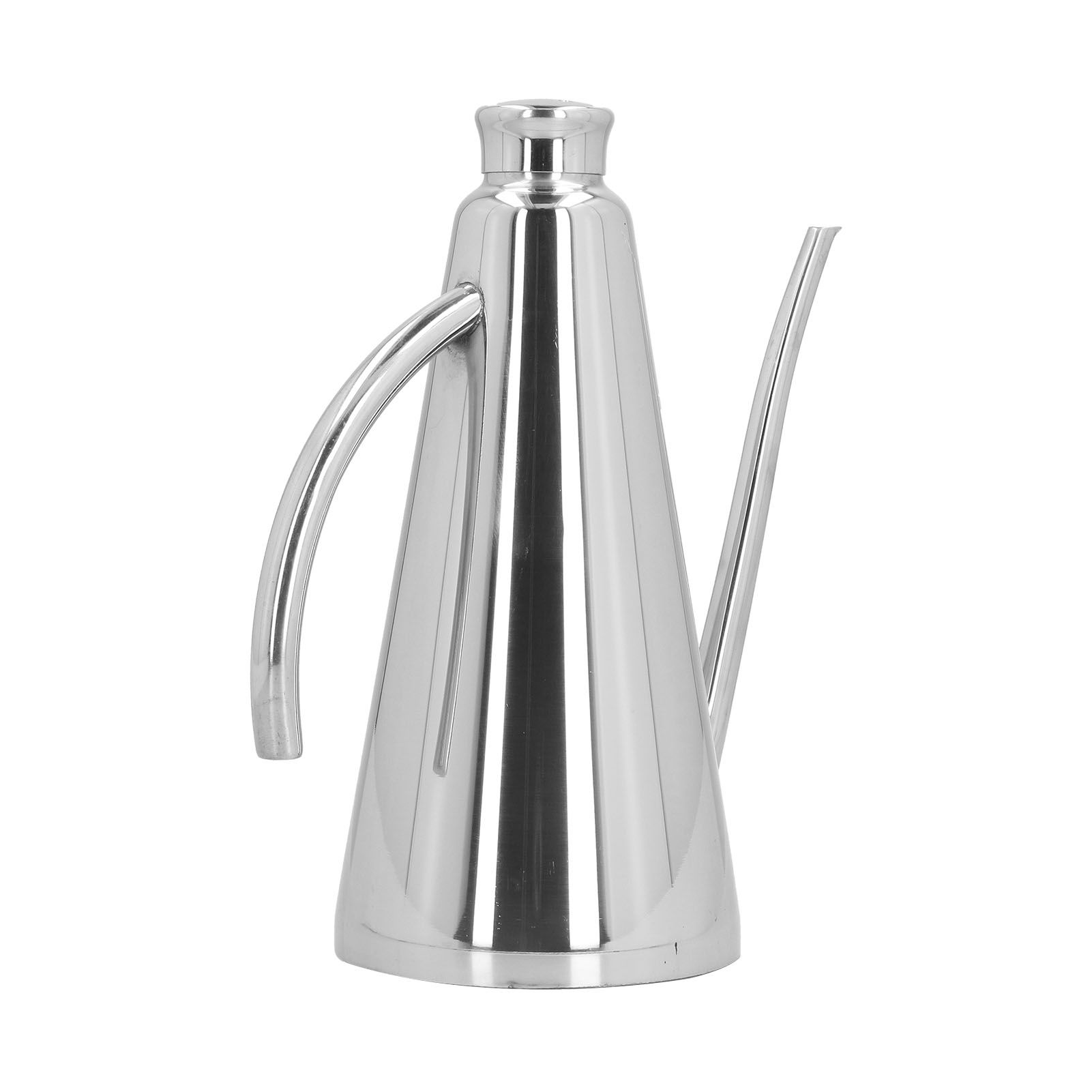 Stainless Steel Oil Can Leakproof Easy to Use and Clean Household Oil and view 5