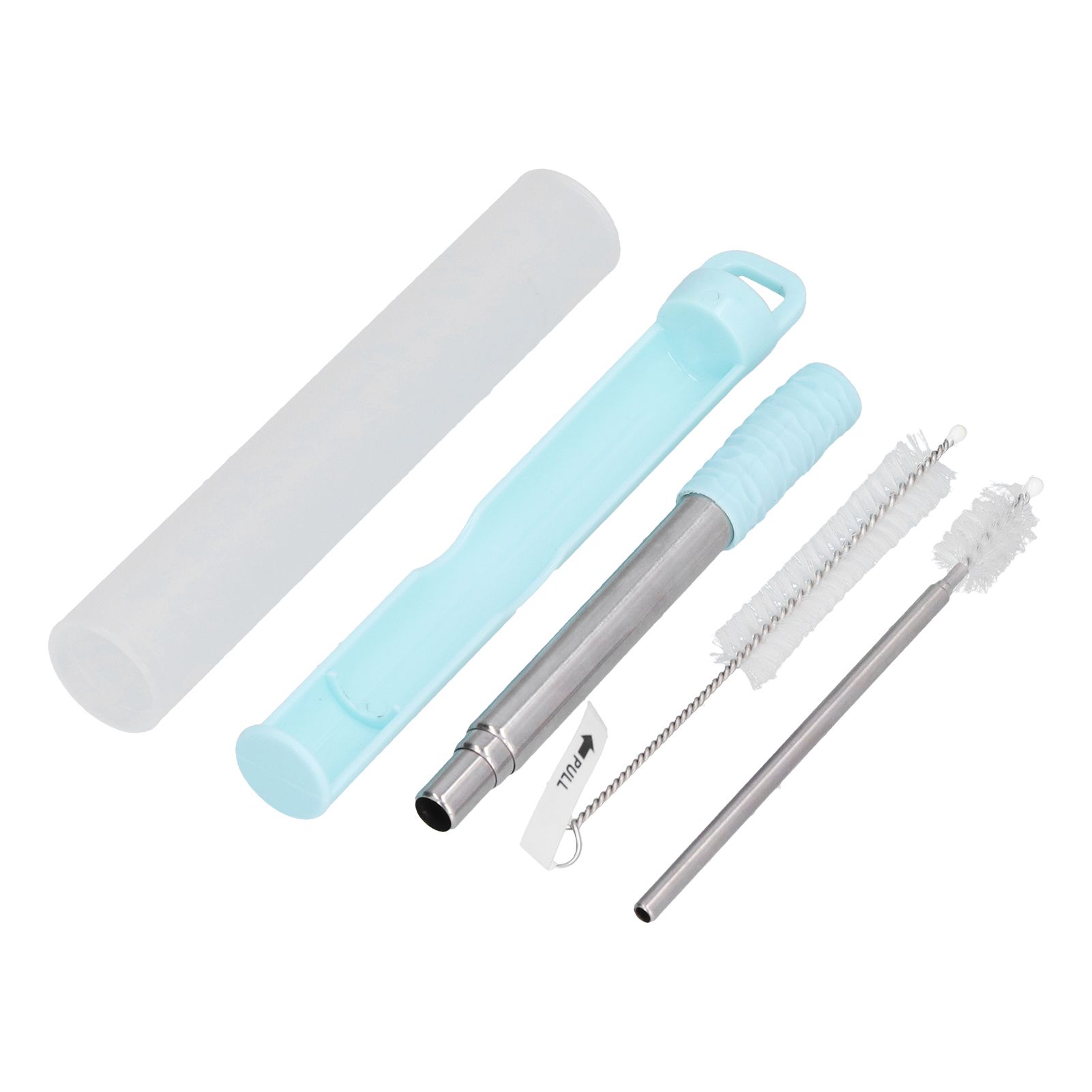 304 Stainless Steel Collapsible Straw Portable Foldable Drinking Straw Durable view 10