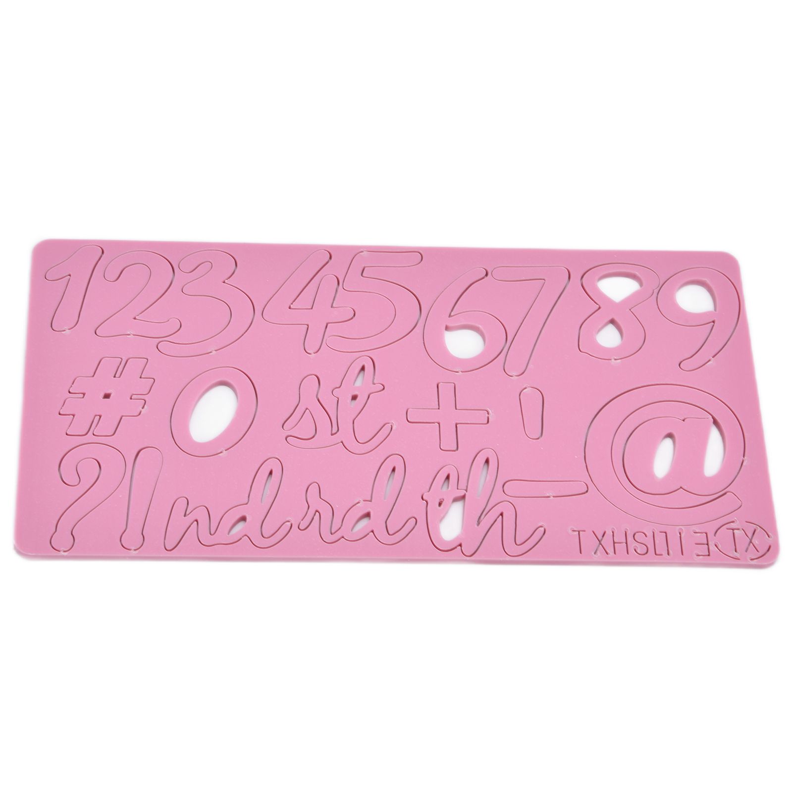 Fondant Cake Cartoon Digital Mould Die Cut Acrylic Cake Mould Baking view 2