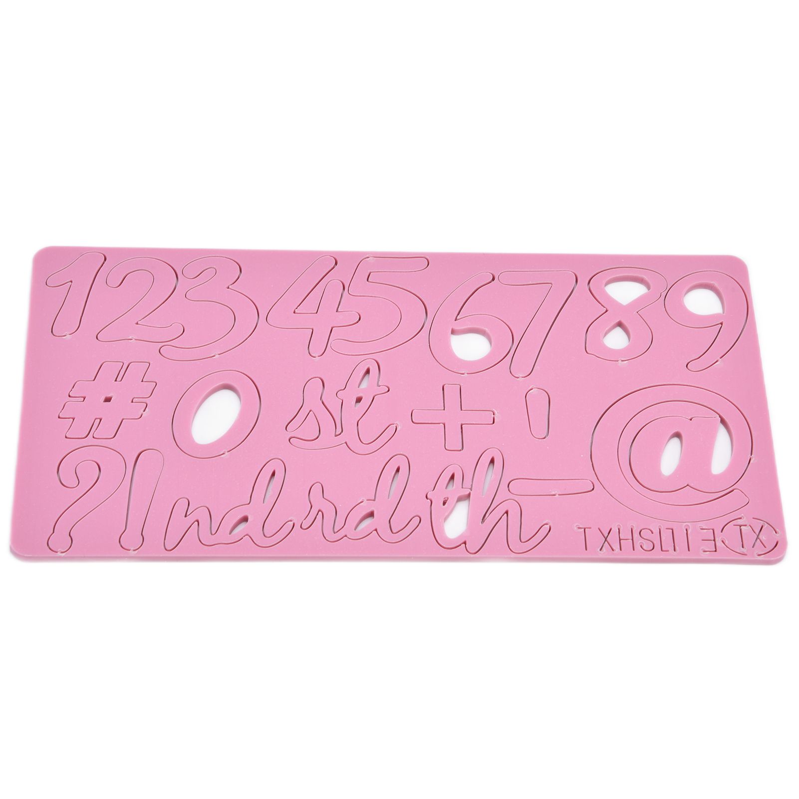 Fondant Cake Cartoon Digital Mould Die Cut Acrylic Cake Mould Baking view 3