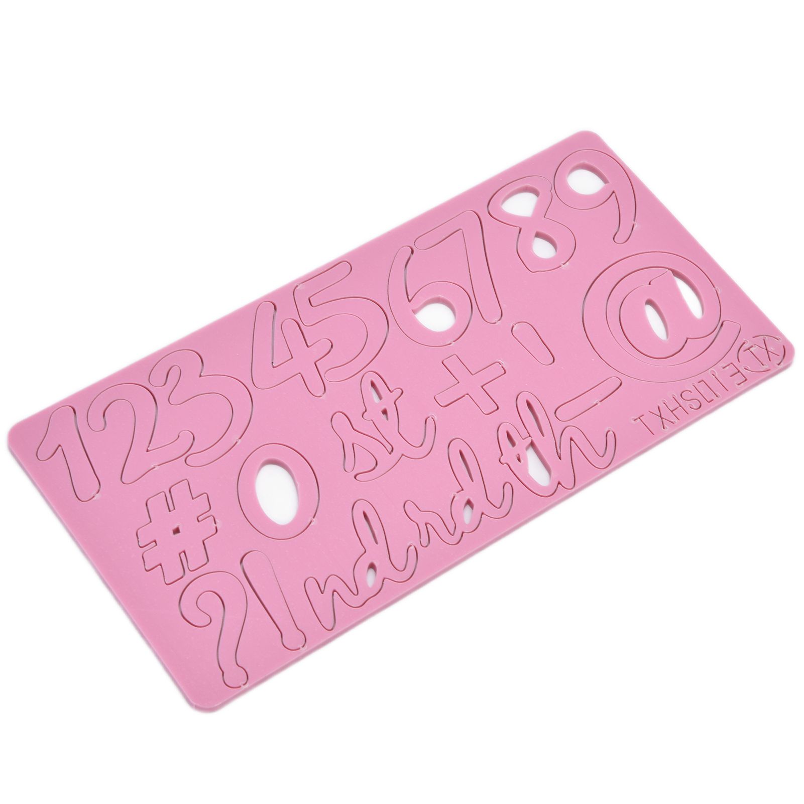 Fondant Cake Cartoon Digital Mould Die Cut Acrylic Cake Mould Baking view 4