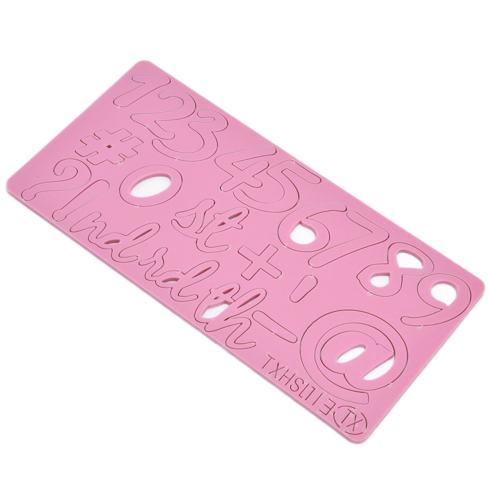 Fondant Cake Cartoon Digital Mould Die Cut Acrylic Cake Mould Baking view 5