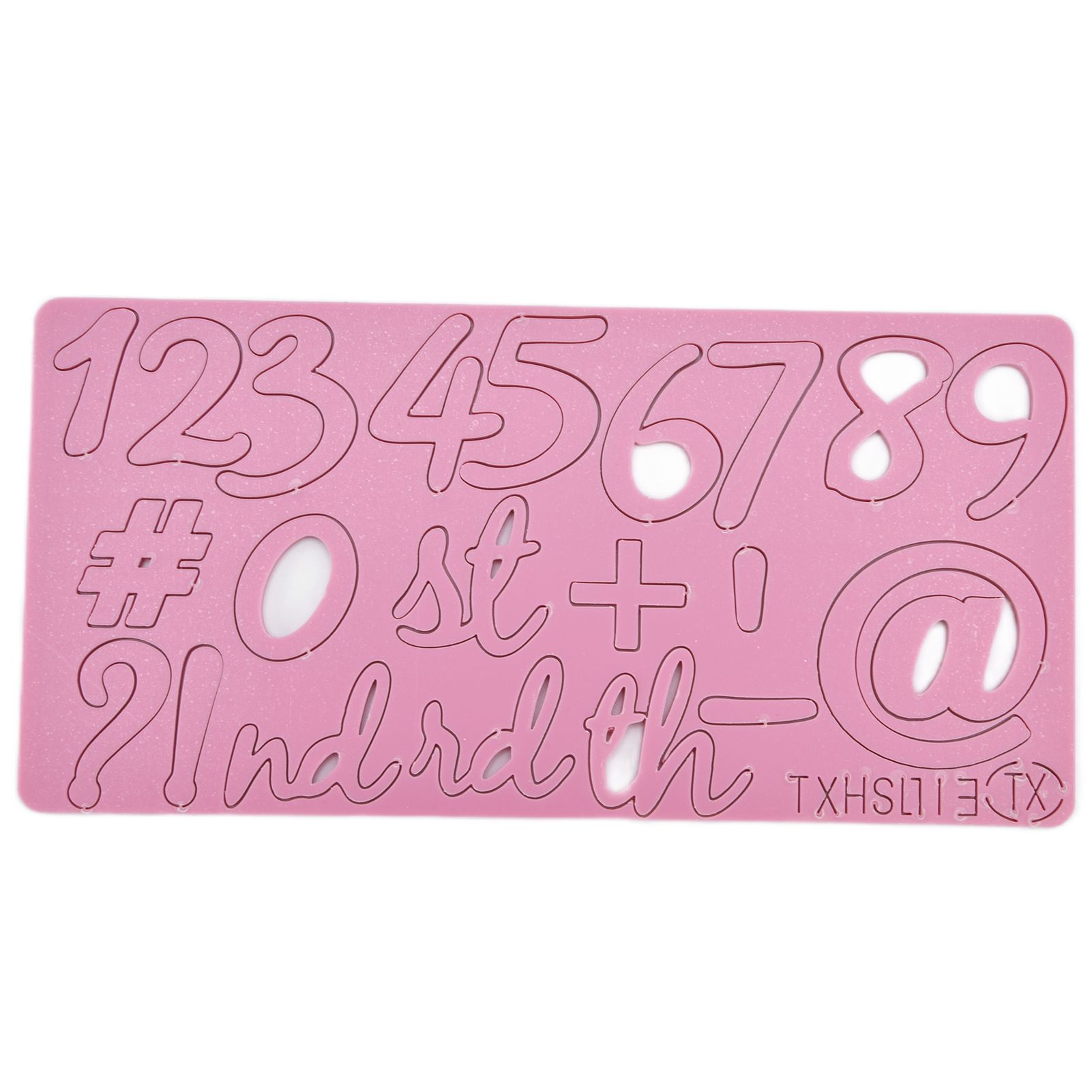 Fondant Cake Cartoon Digital Mould Die Cut Acrylic Cake Mould Baking view 6