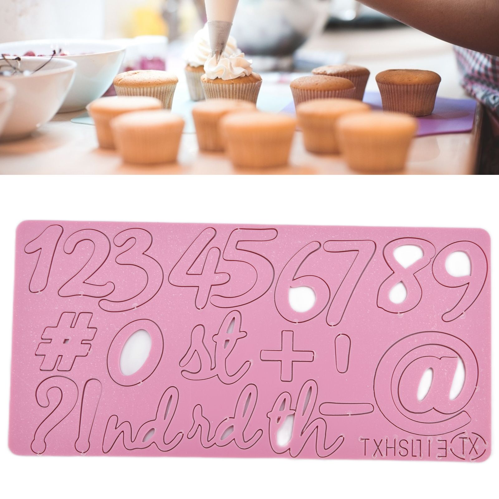 Fondant Cake Cartoon Digital Mould Die Cut Acrylic Cake Mould Baking view 11