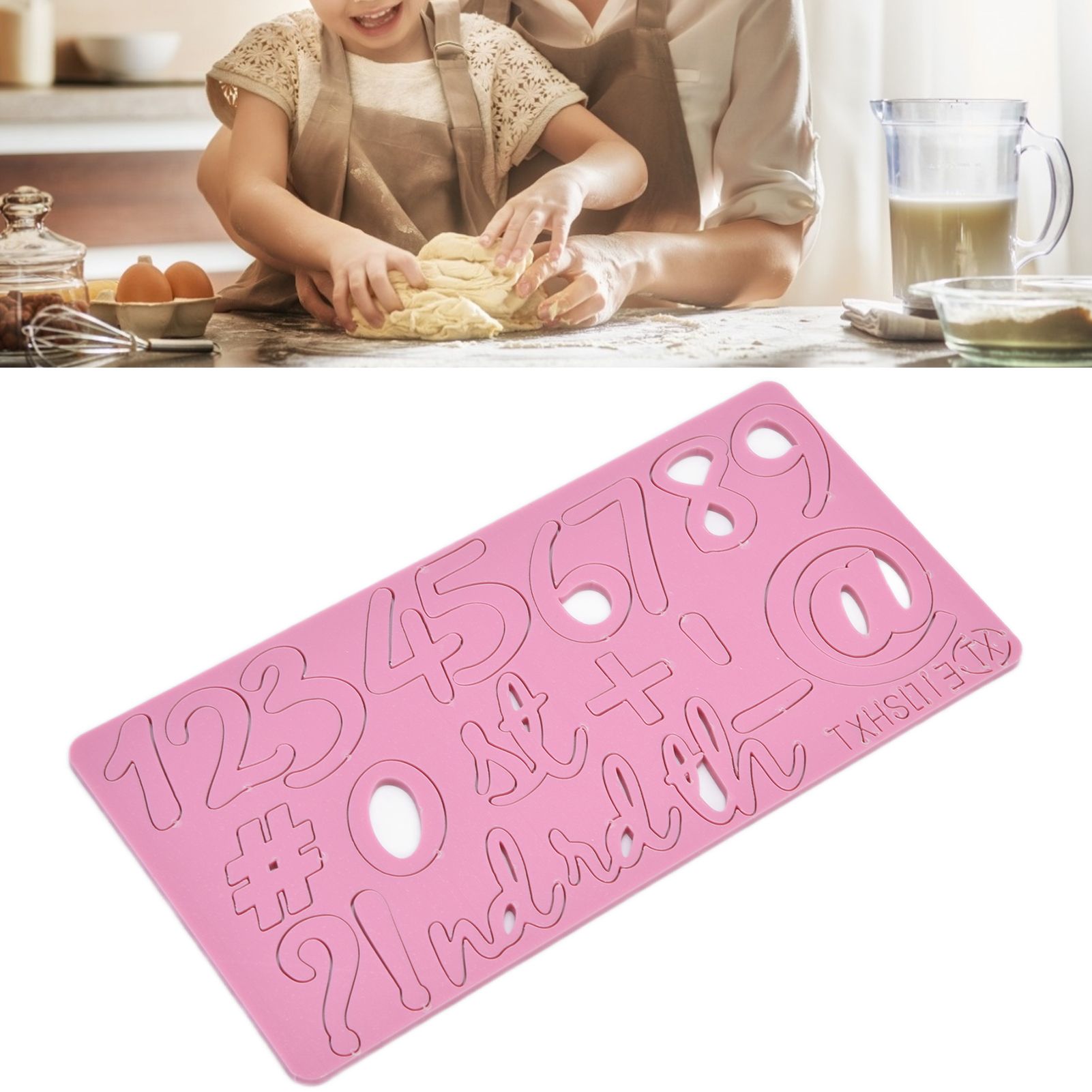 Fondant Cake Cartoon Digital Mould Die Cut Acrylic Cake Mould Baking view 12