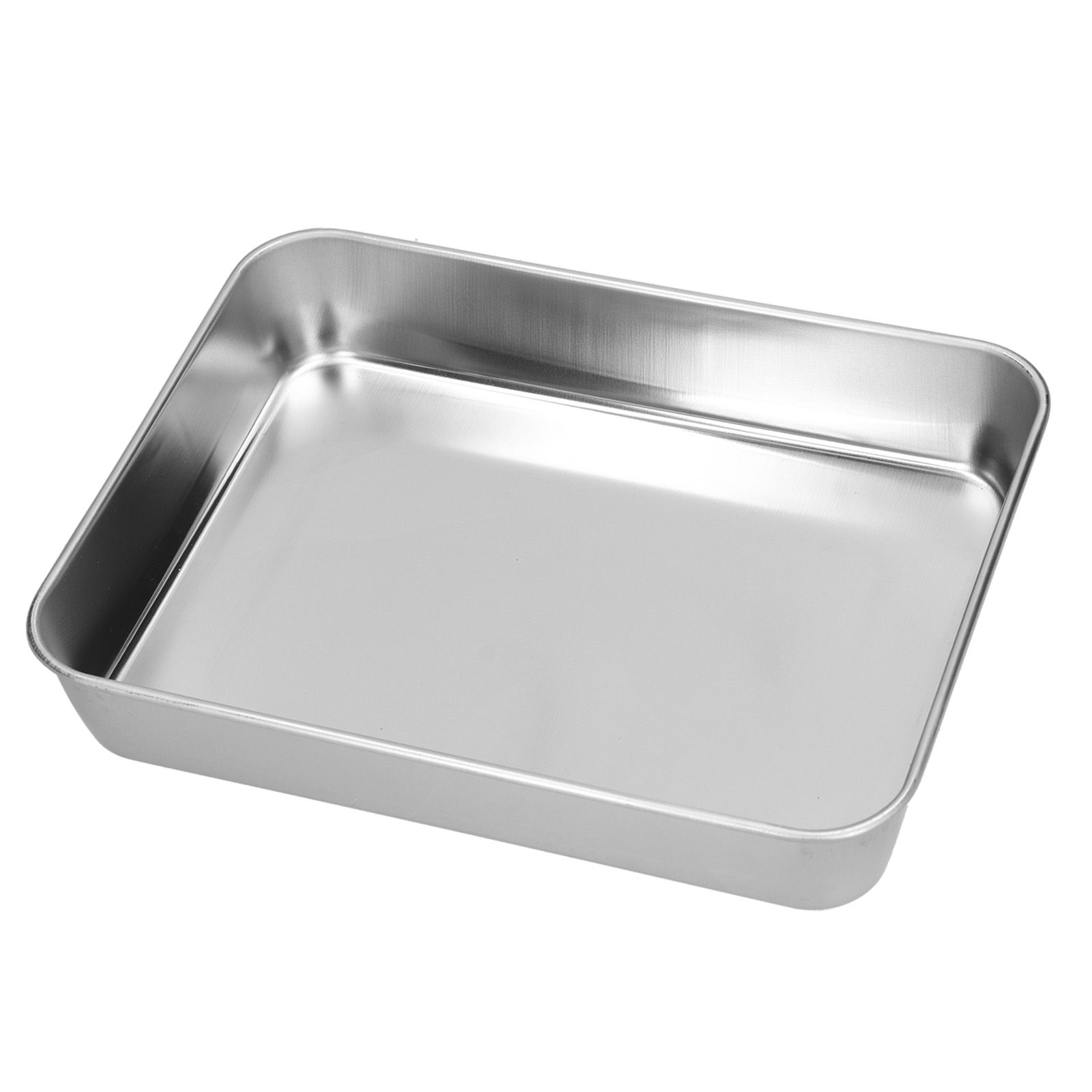 Roasting Pan and Rack Set Stainless Steel Easy Clean Rectangular Roaster with view 15