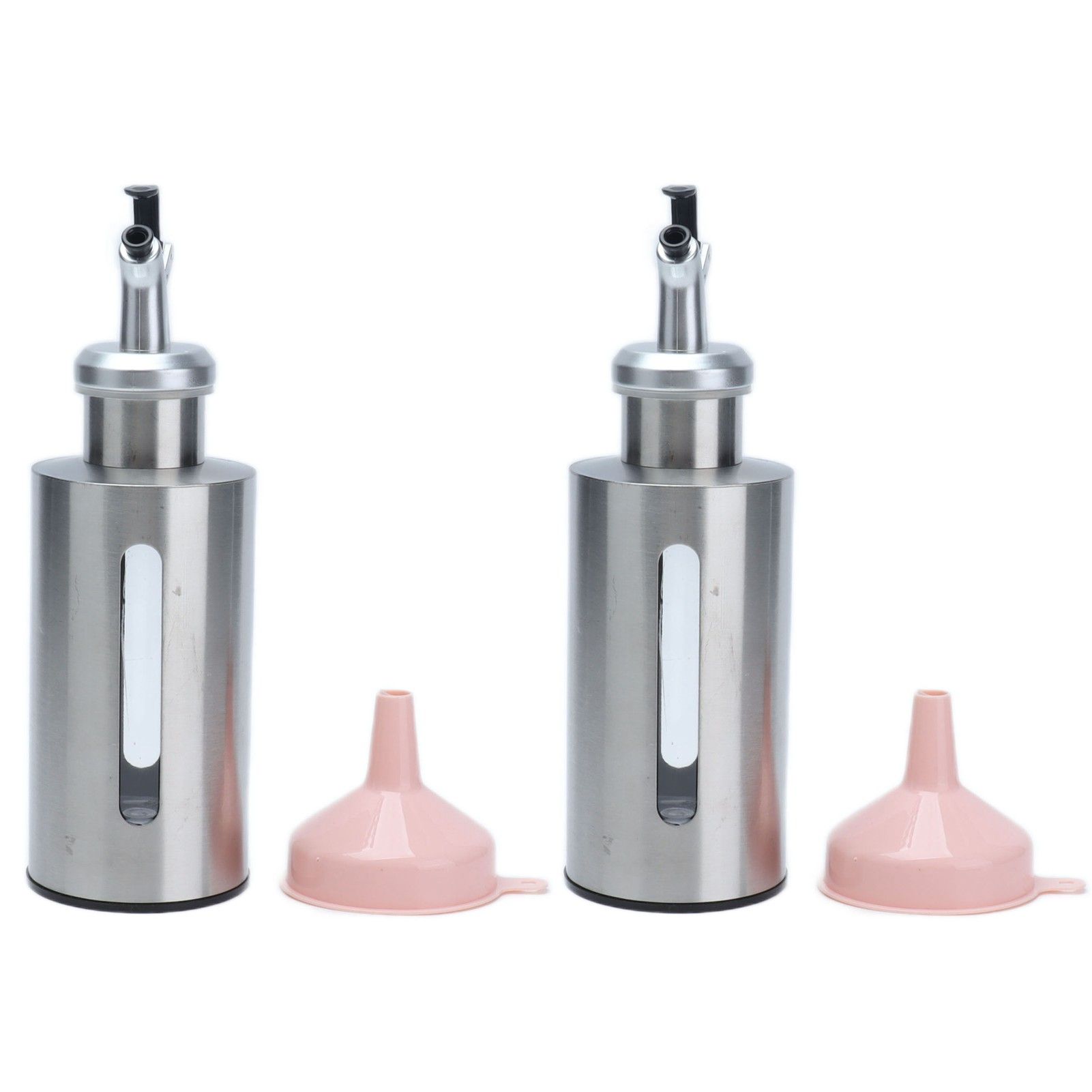 Oil Dispenser Bottle Stainless Steel Easy Refill and Cleaning Modern Olive Oil