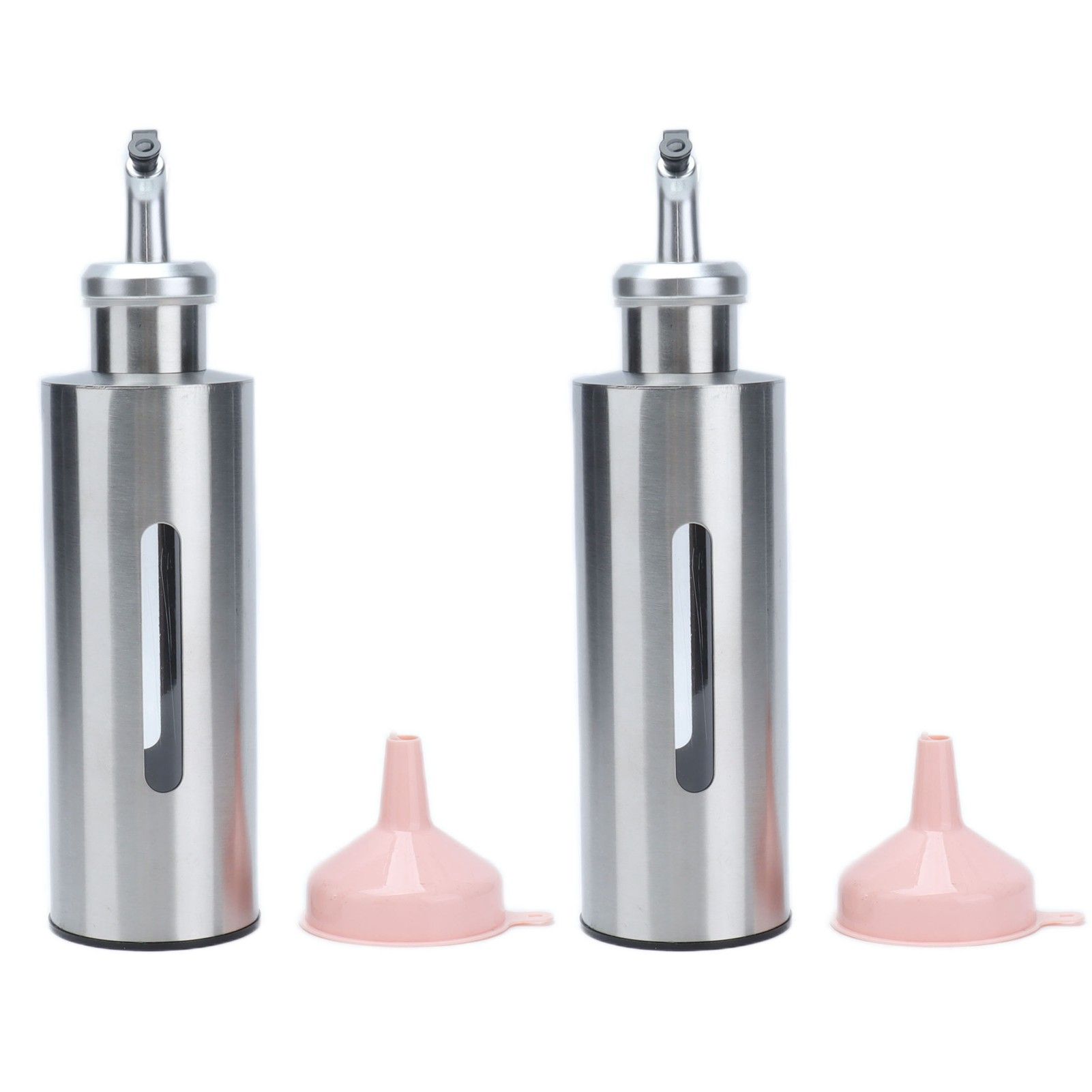 Oil Dispenser Bottle Stainless Steel Easy Refill and Cleaning Modern Olive Oil