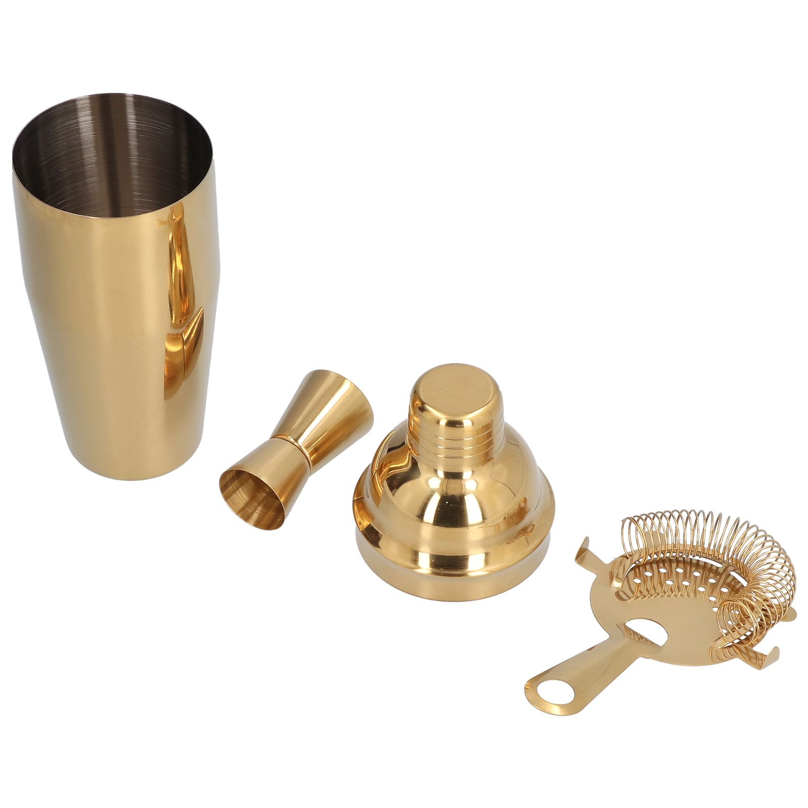 Cocktail Set Fashionable 750ml Stainless Steel Barware Tool Kit with Strainer view 7