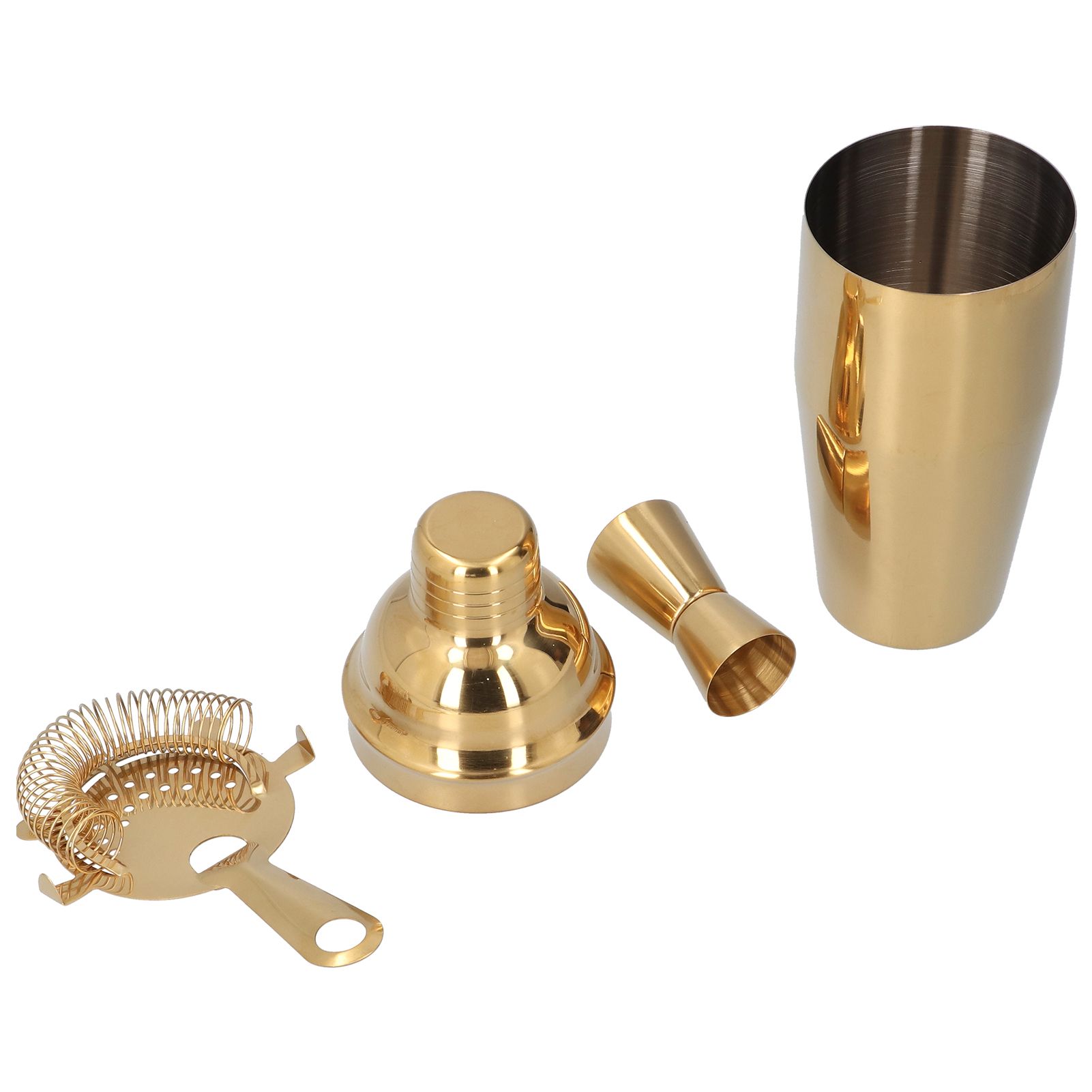 Cocktail Set Fashionable 750ml Stainless Steel Barware Tool Kit with Strainer view 8