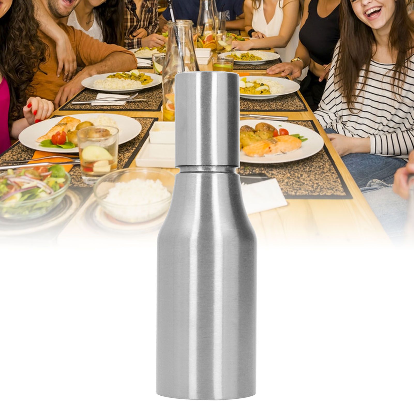 Stainless Steel Olive Oil Dispenser 500ML Leak Proof Dust Proof Kitchen Olive view 11