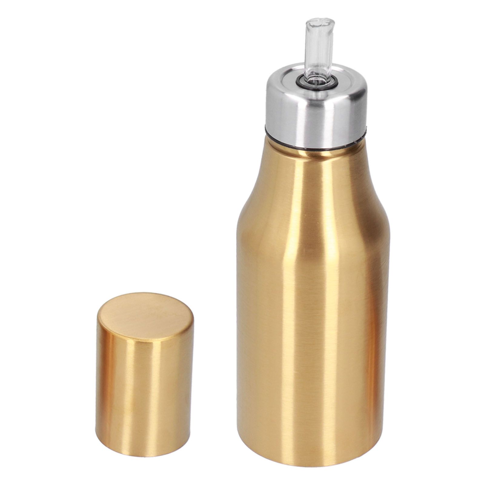 Stainless Steel Olive Oil Dispenser 500ML Leak Proof Dust Proof Kitchen Olive view 2
