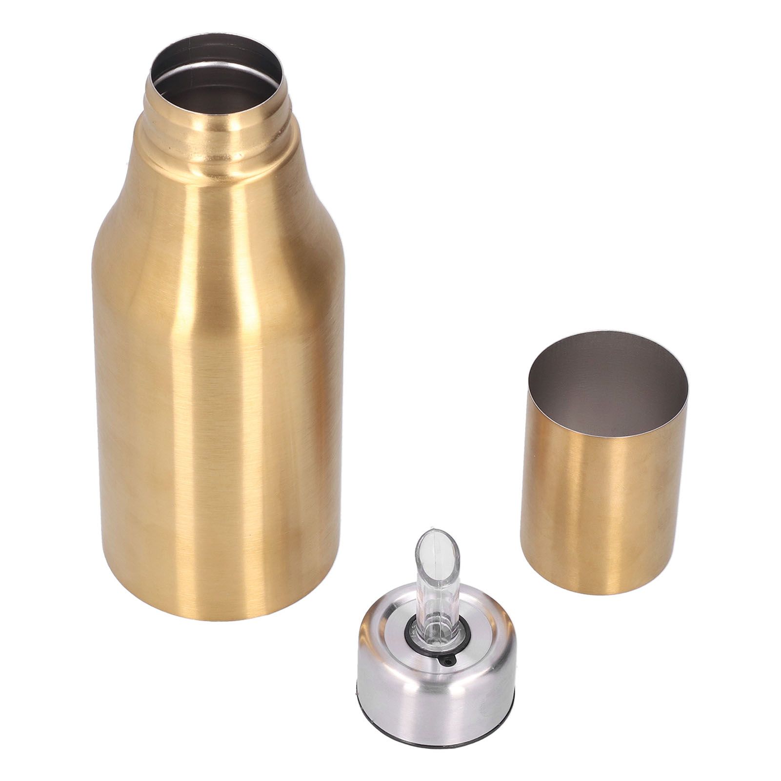 Stainless Steel Olive Oil Dispenser 500ML Leak Proof Dust Proof Kitchen Olive view 5