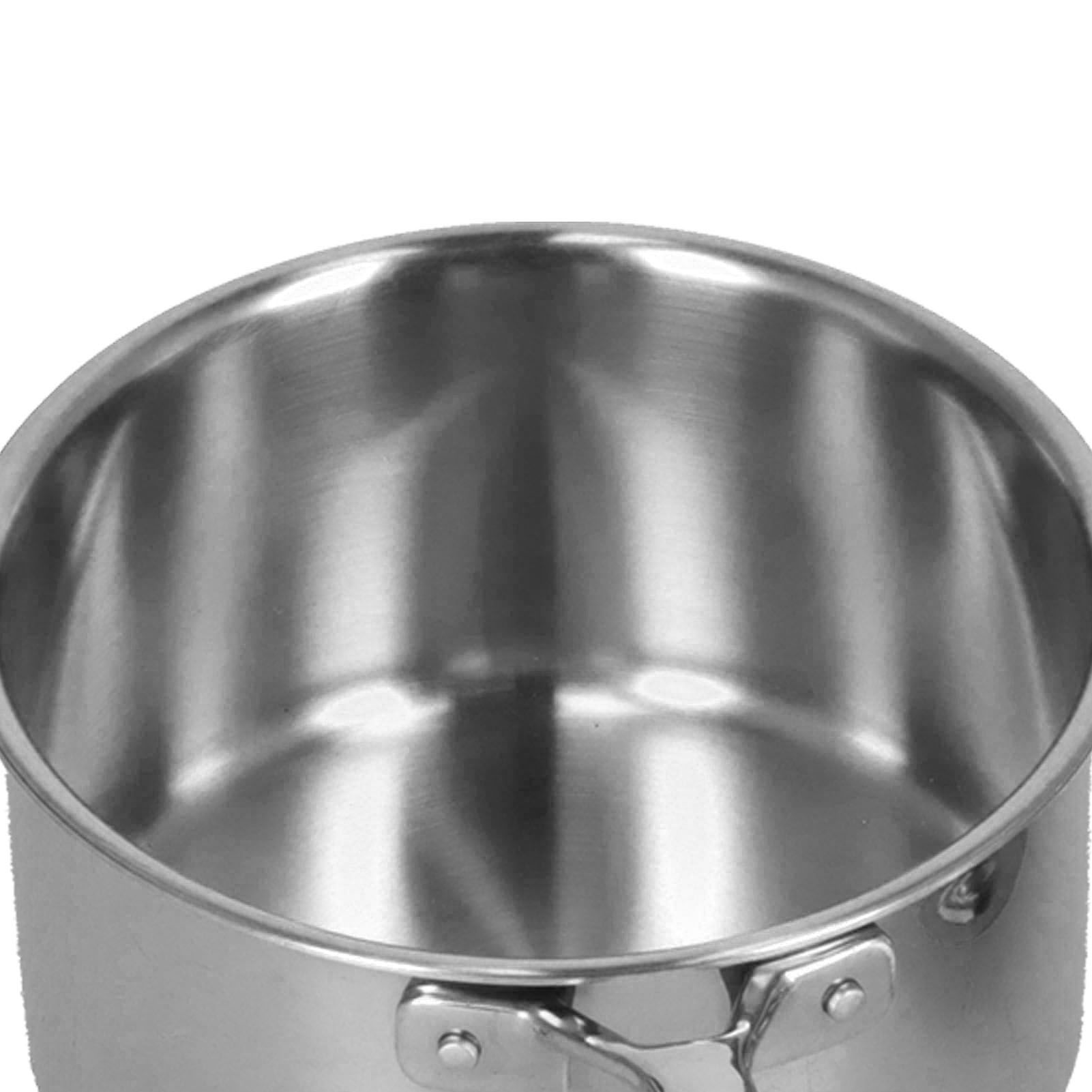 Sauce Pan 304 Stainless Steel Anti Slip Multipurpose Thicken Milk Pot with Lid view 14