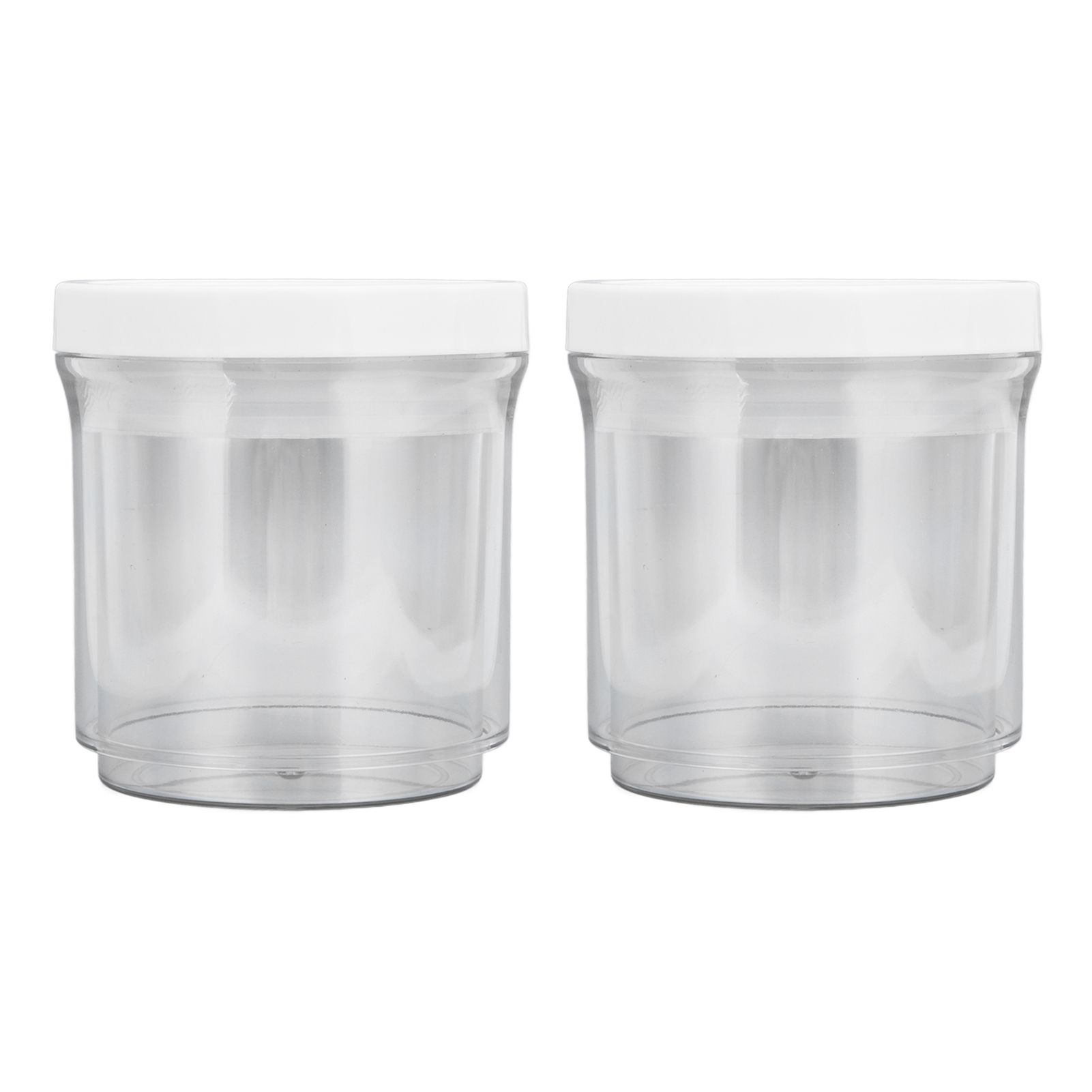 2Pcs Vacuum Container Push Type Retractable Adjustable Food Storage Box with view 3