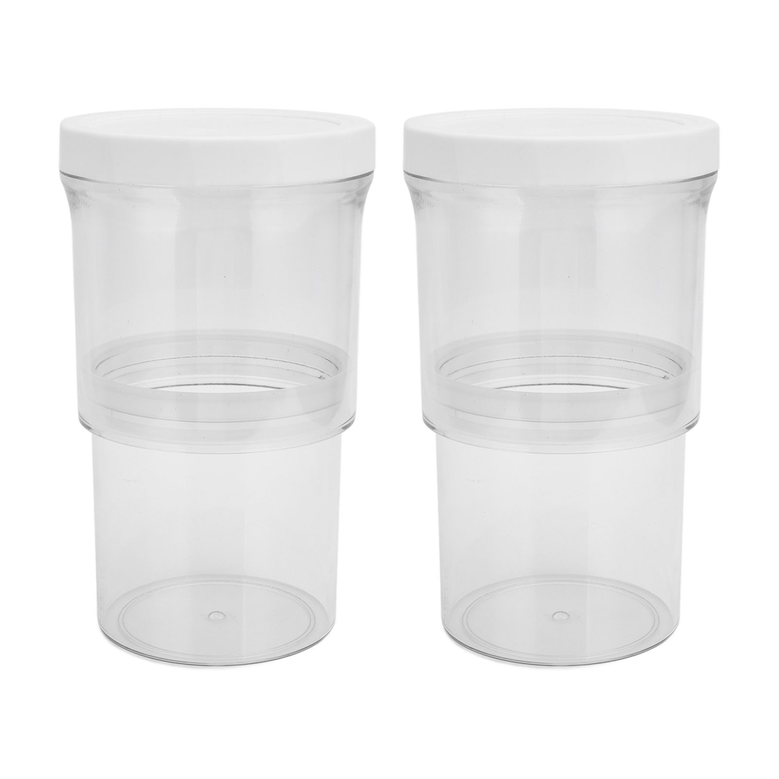 2Pcs Vacuum Container Push Type Retractable Adjustable Food Storage Box with view 4