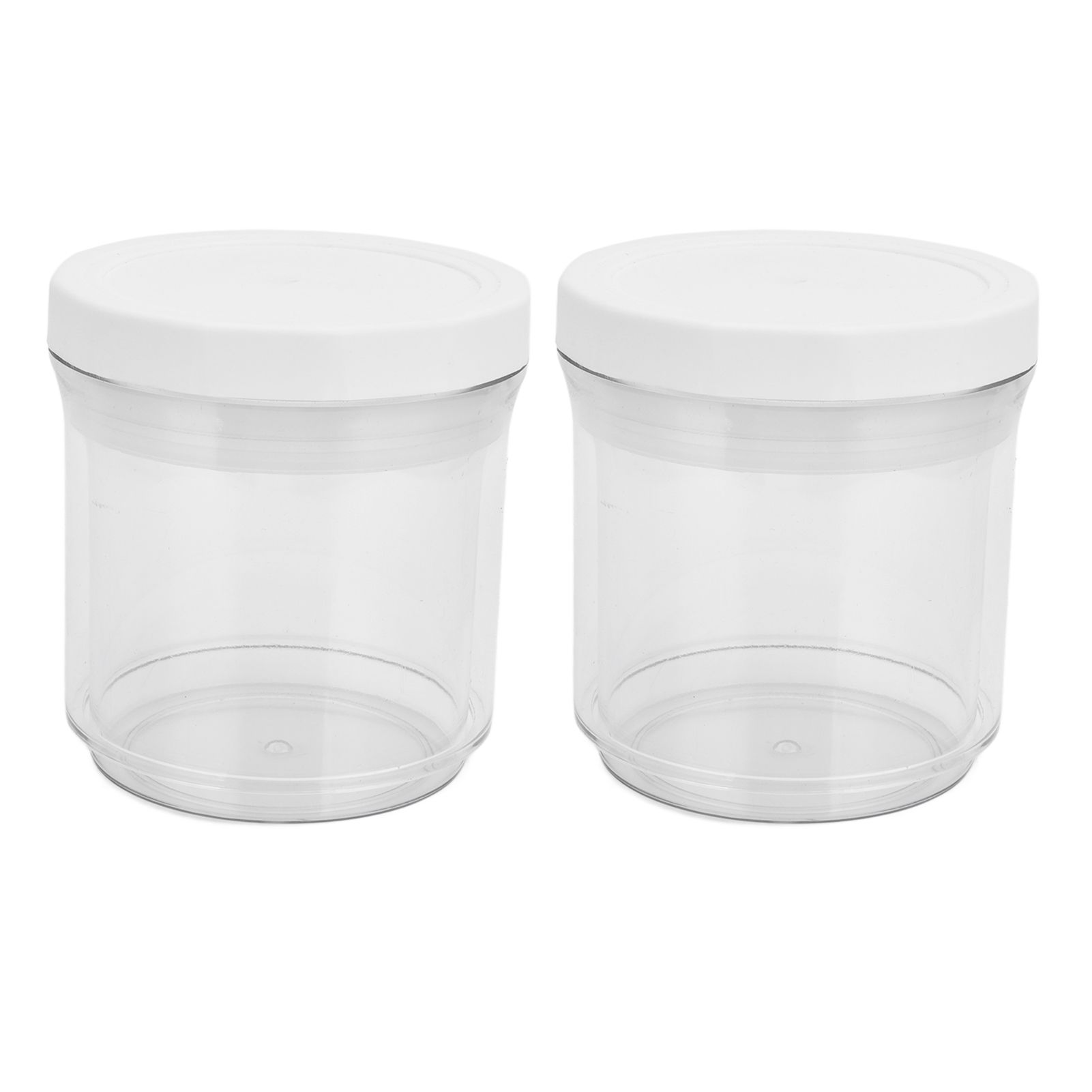 2Pcs Vacuum Container Push Type Retractable Adjustable Food Storage Box with view 5