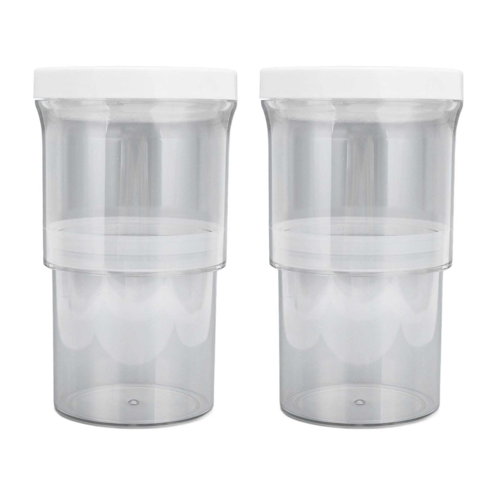 2Pcs Vacuum Container Push Type Retractable Adjustable Food Storage Box with view 8