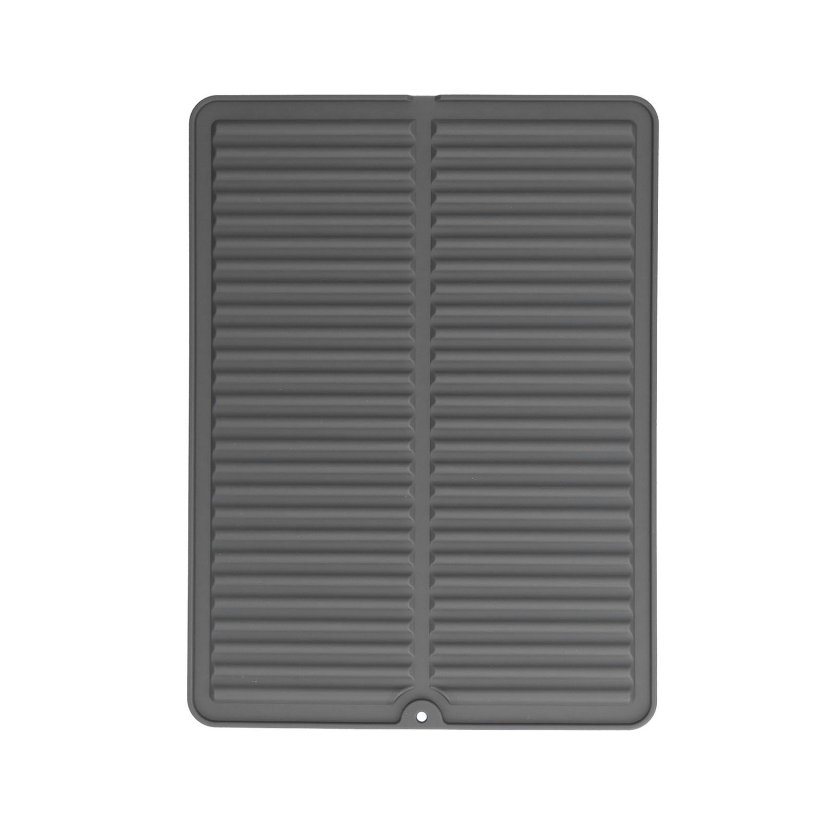 Dish Drying Mat Multiple Usage Silicone Kitchen Dish Draining Pad for Kitchen view 7