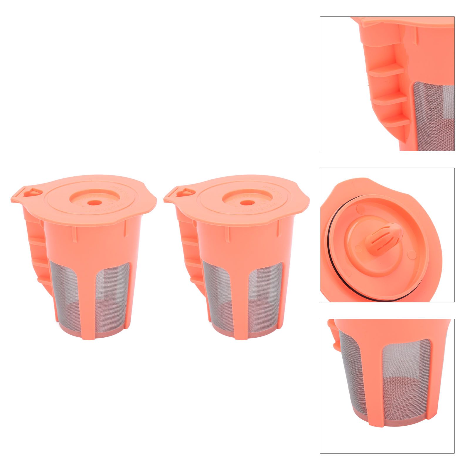 2Pcs Refillable Coffee Filter Cup Reusable Coffee Capsule Cup for 2.0 K200 view 10