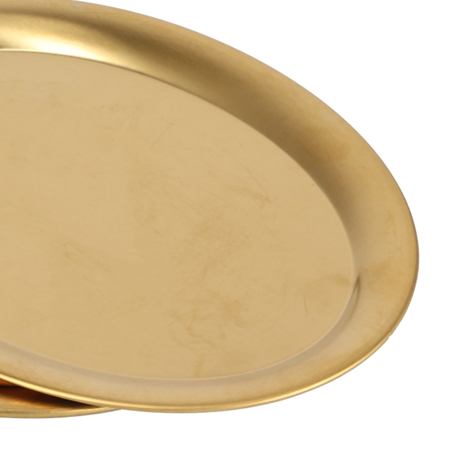 3pcs Stainless Steel Dessert Tray Mirror Polishing Process Snack Jewelry view 14