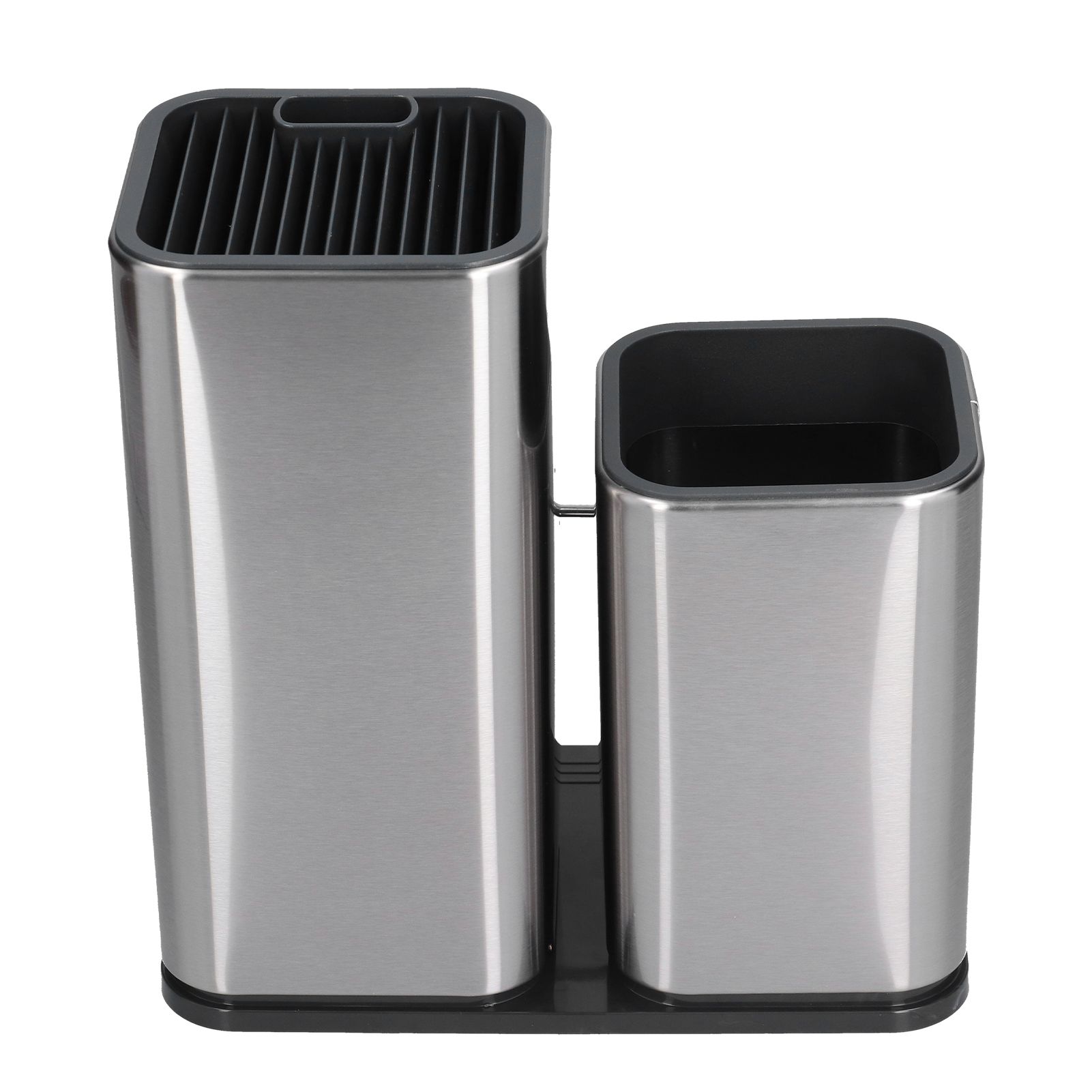 2 in 1 Knife Holder with Cutting Board Organizer Stainless Steel Kitchen view 4