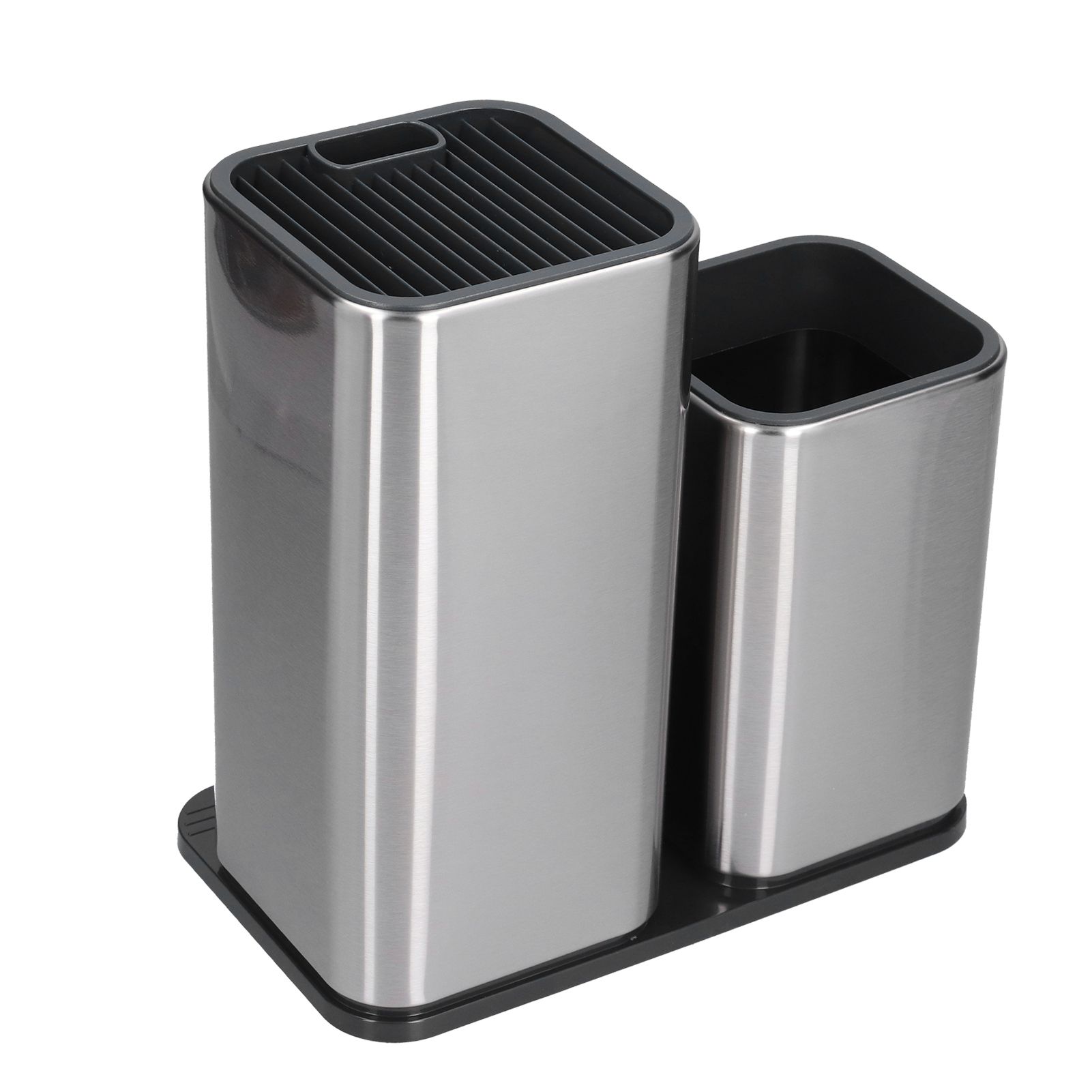 2 in 1 Knife Holder with Cutting Board Organizer Stainless Steel Kitchen view 6