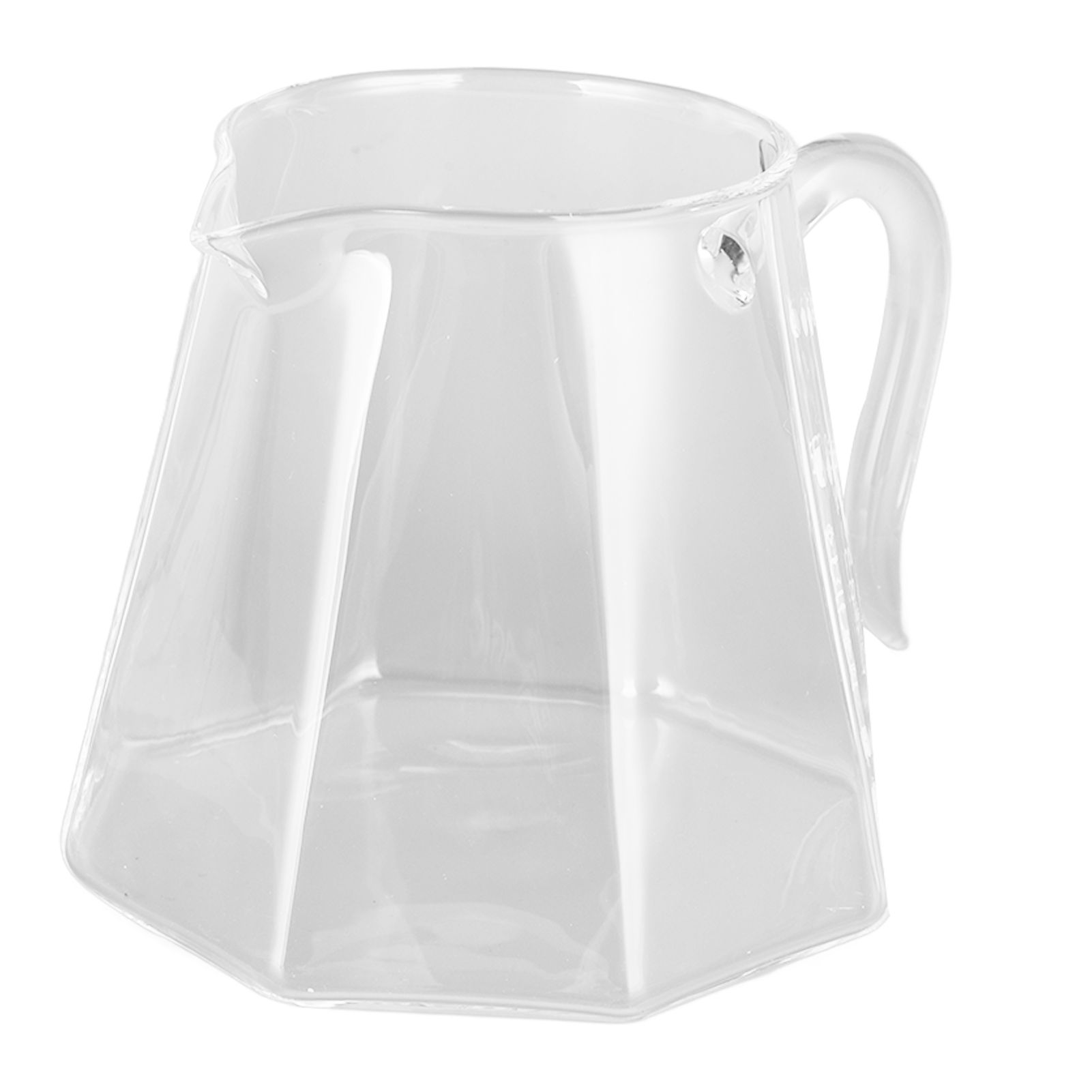 600ml Hand Drip Coffee Glass Cup with Unique Eagle Beak Handles for Making Coffee view 2