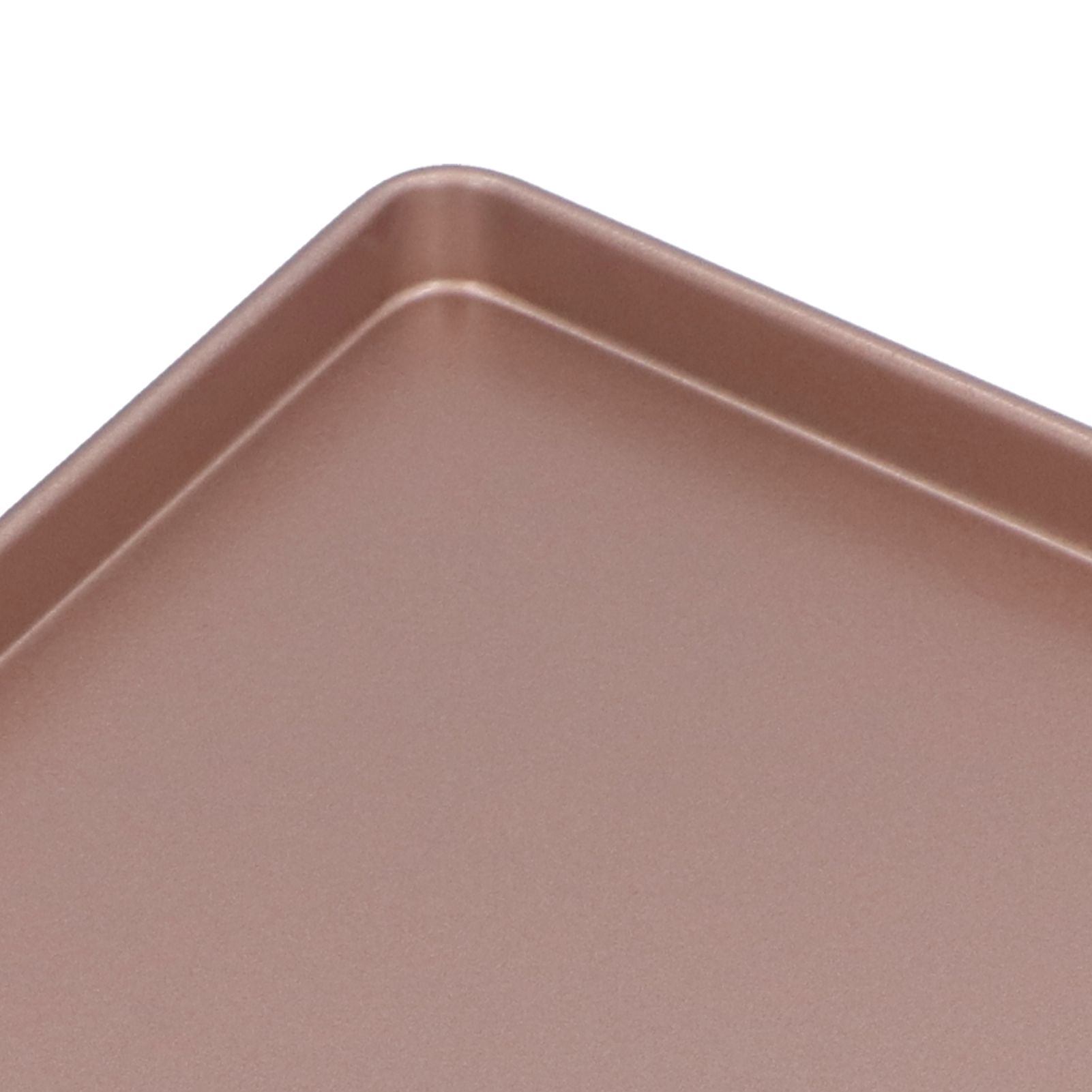 Multifunctional Baking Pan Rose Gold Non Stick Pizza Bread Bakeware Carbon view 13
