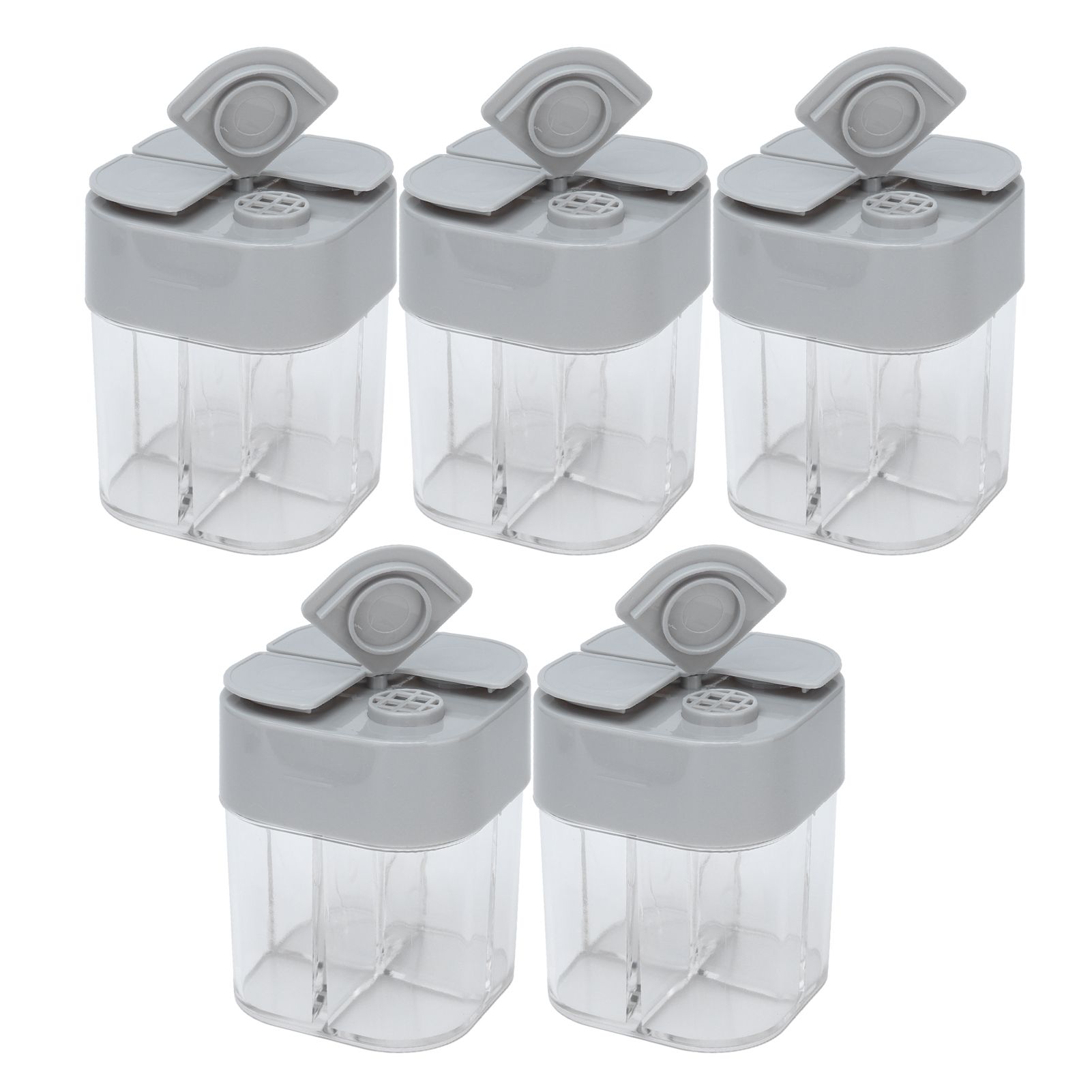 5pcs 4 in 1 Spice Container Seasoning Spice Shaker with Sealed Lid for Home view 8