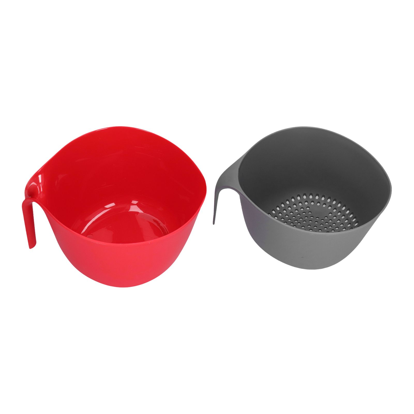 Plastic Strainer 2 in 1 Double Layer Detachable Large Capacity High Durability view 3