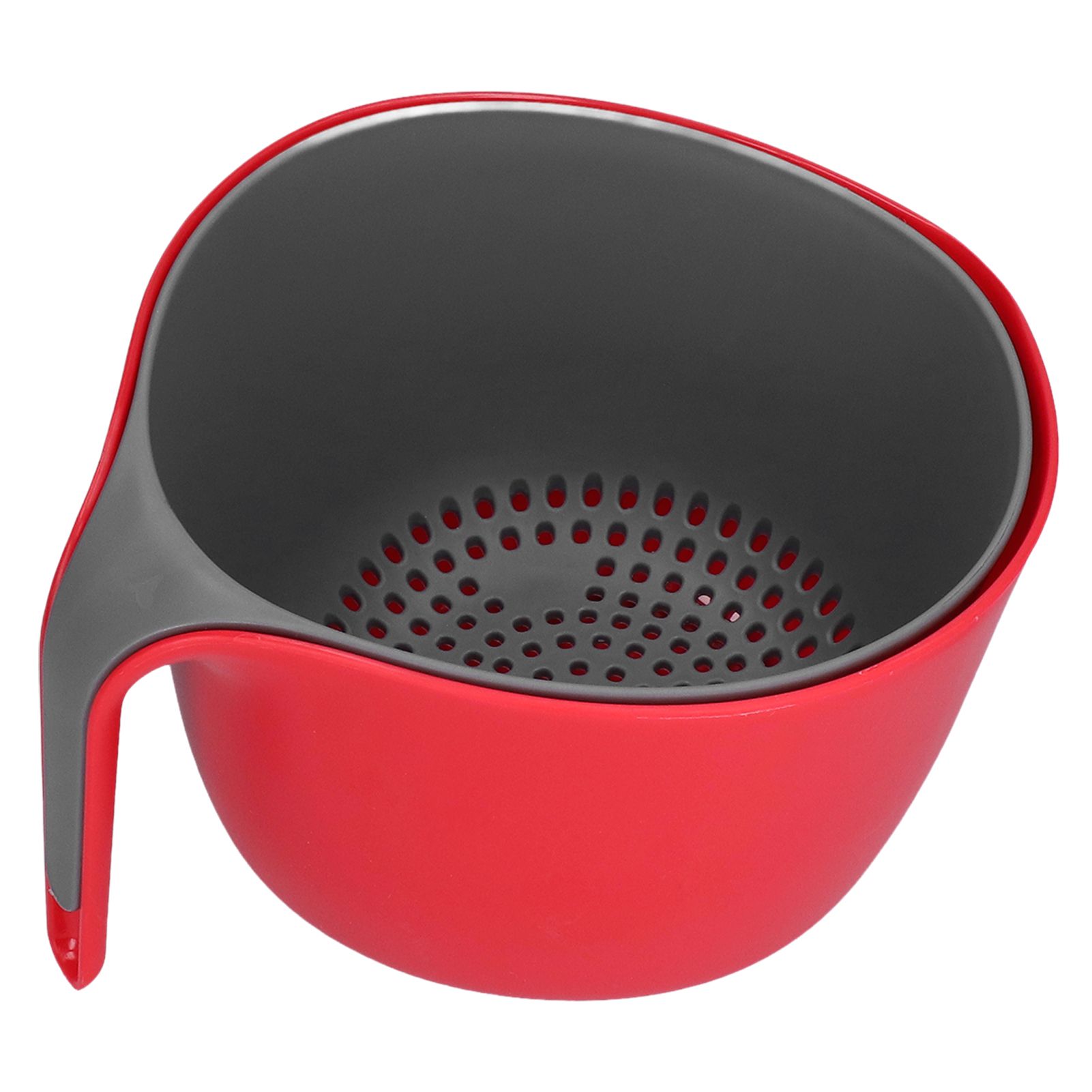 Plastic Strainer 2 in 1 Double Layer Detachable Large Capacity High Durability view 4