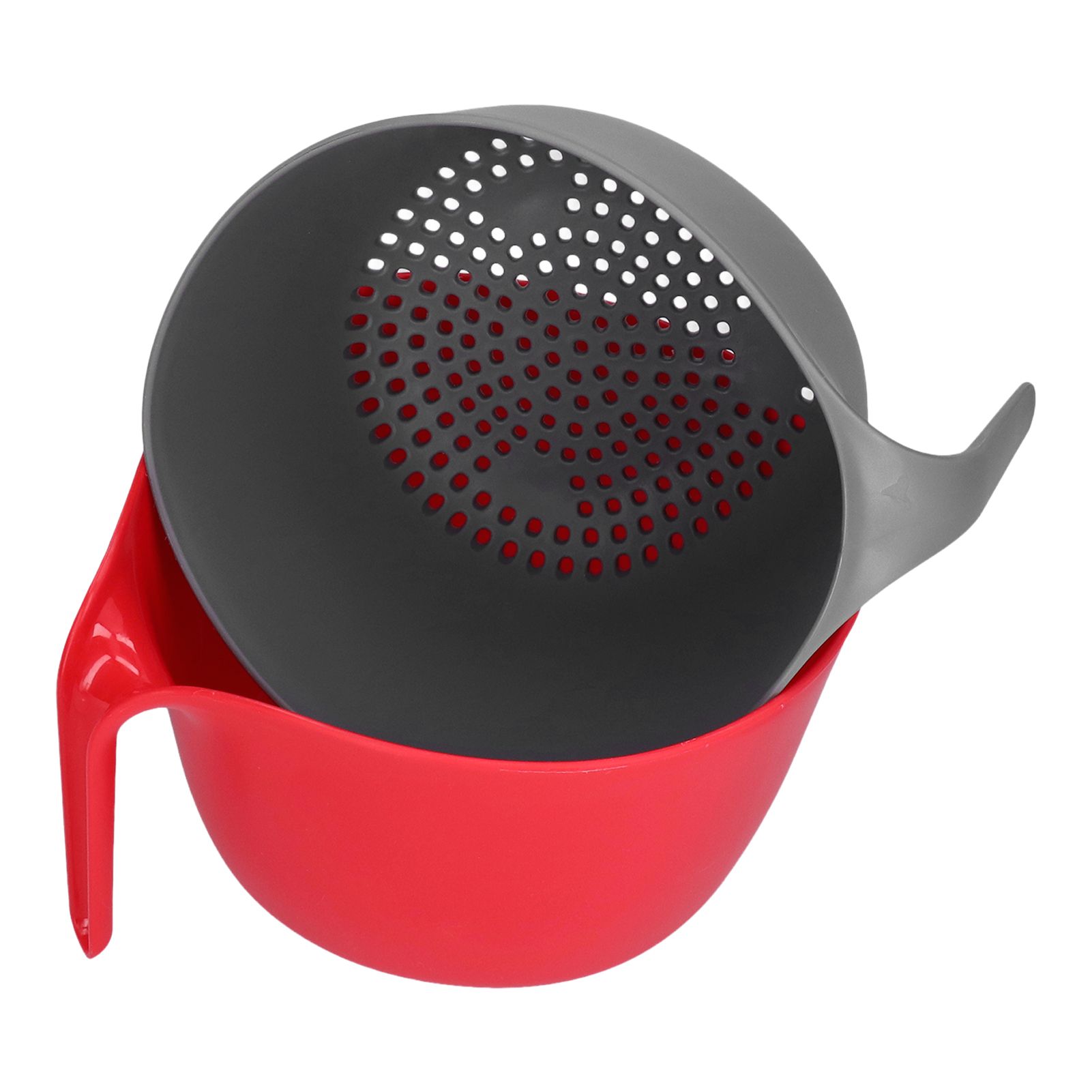 Plastic Strainer 2 in 1 Double Layer Detachable Large Capacity High Durability view 7
