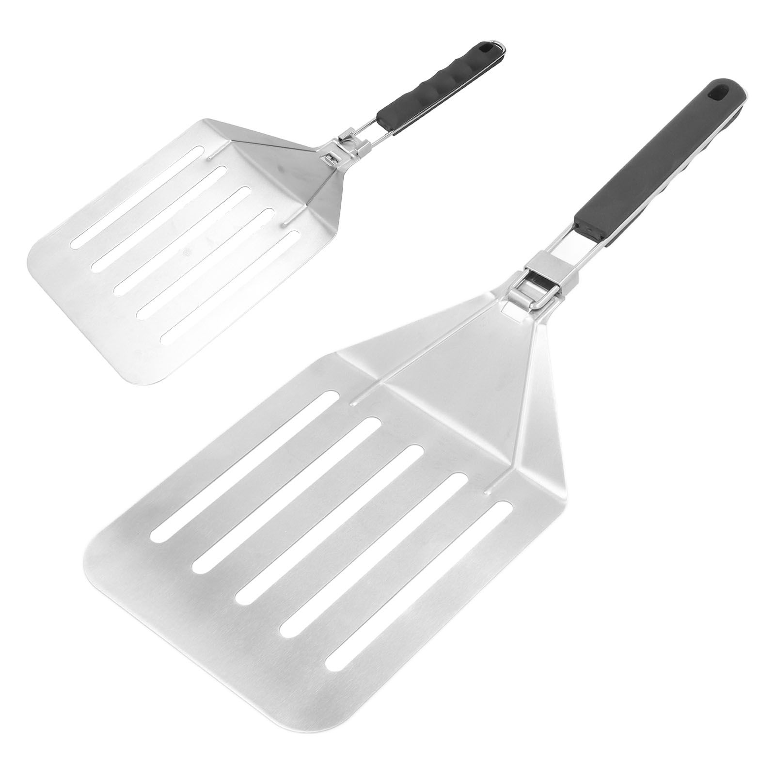 Pizza Peel Shovel Spatula Paddle Stainless Steel Foldable Slotted Transfer view 9