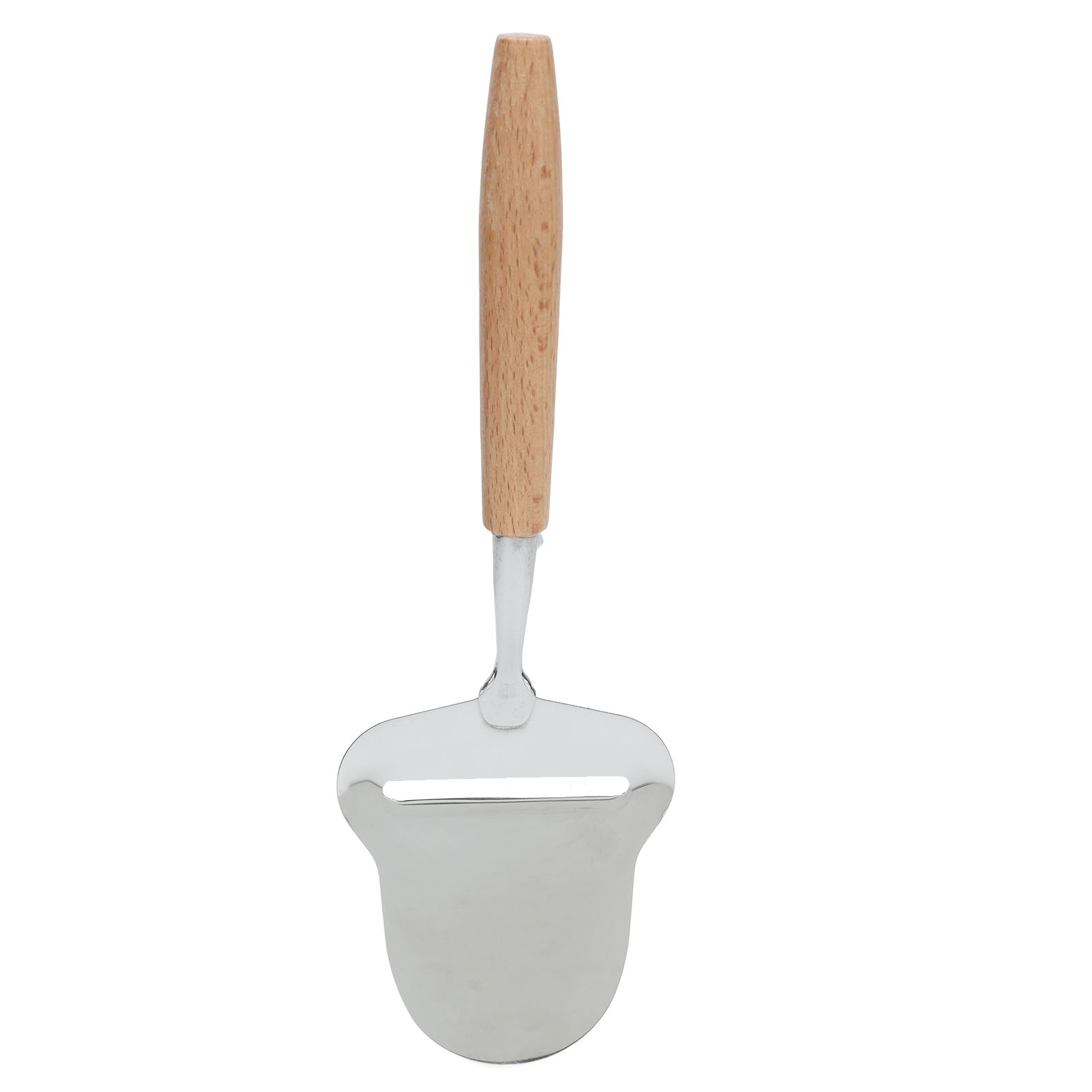 Wood Handle Cheese Spatula Stainless Steel Adjustable Thickness Cheese Planer view 4