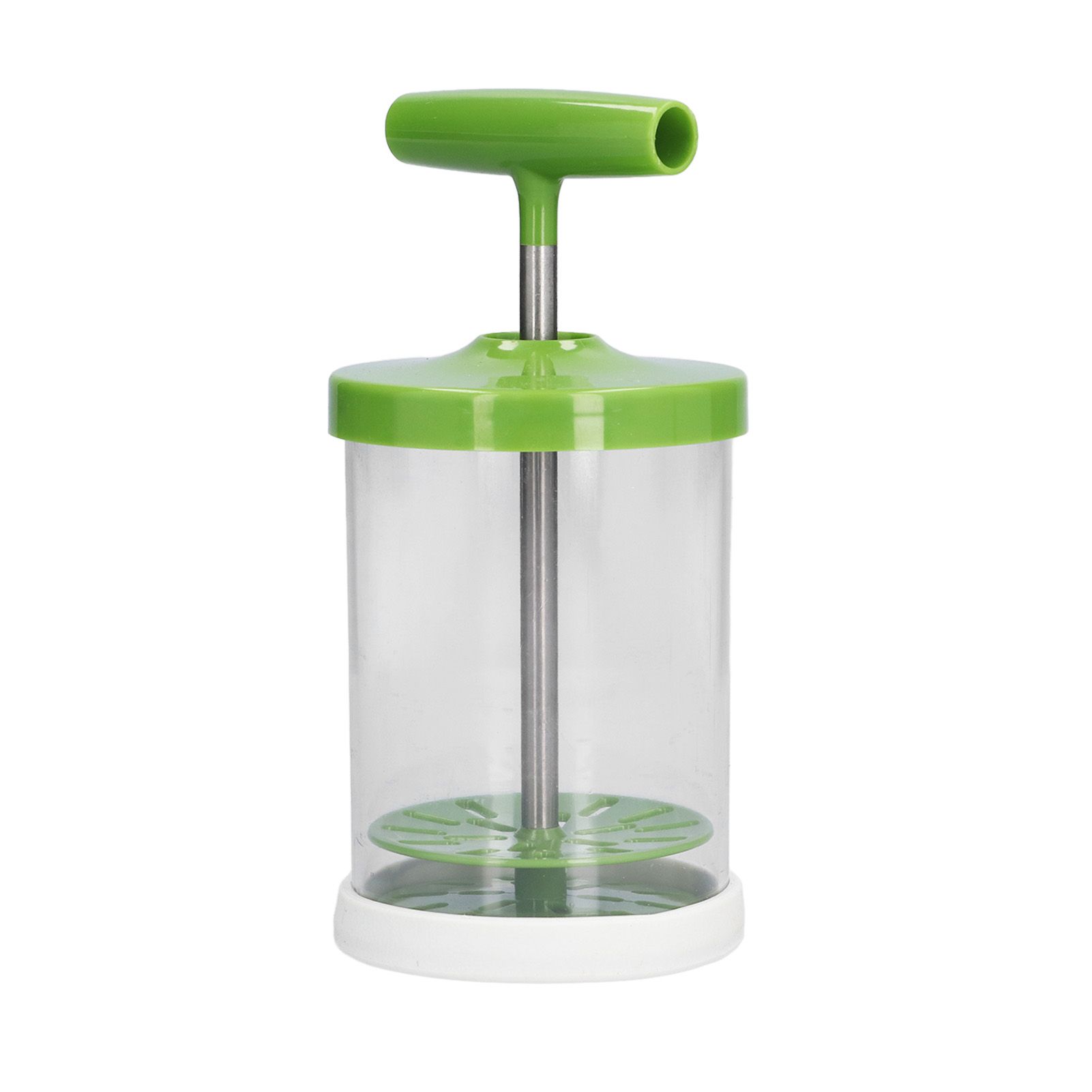 Manual Milk Frother Creamer DIY Hand Cream Mixer Cake Hand Pump Frother for view 4