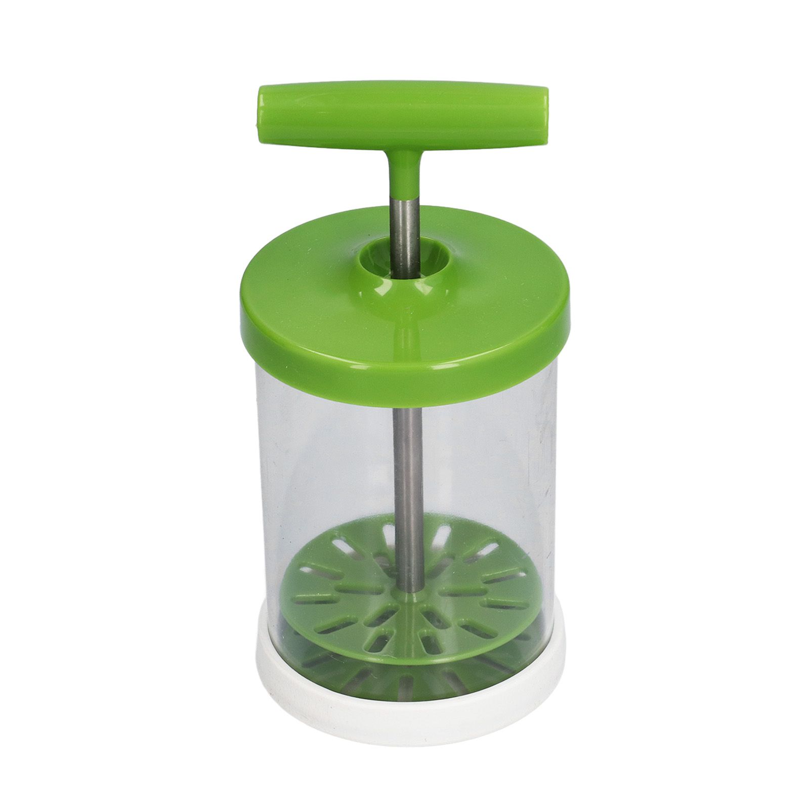 Manual Milk Frother Creamer DIY Hand Cream Mixer Cake Hand Pump Frother for view 6