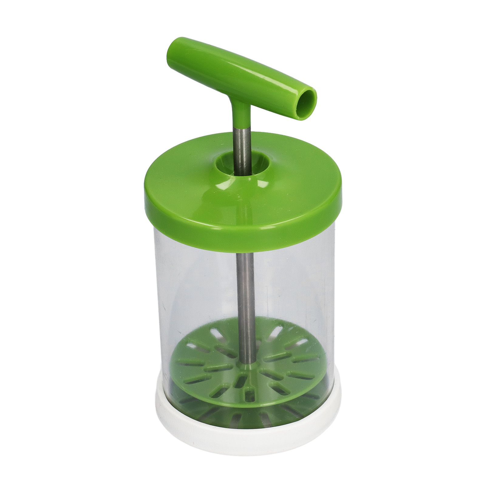 Manual Milk Frother Creamer DIY Hand Cream Mixer Cake Hand Pump Frother for view 7