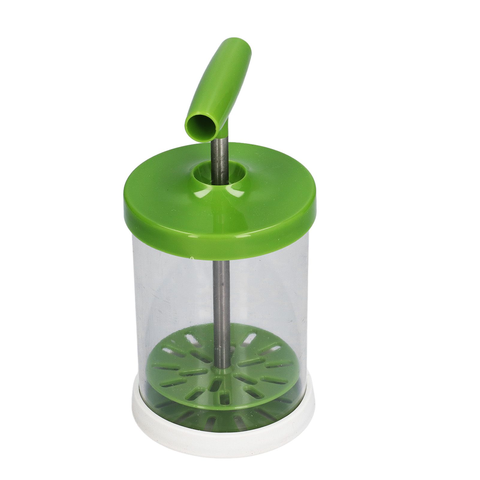 Manual Milk Frother Creamer DIY Hand Cream Mixer Cake Hand Pump Frother for view 8