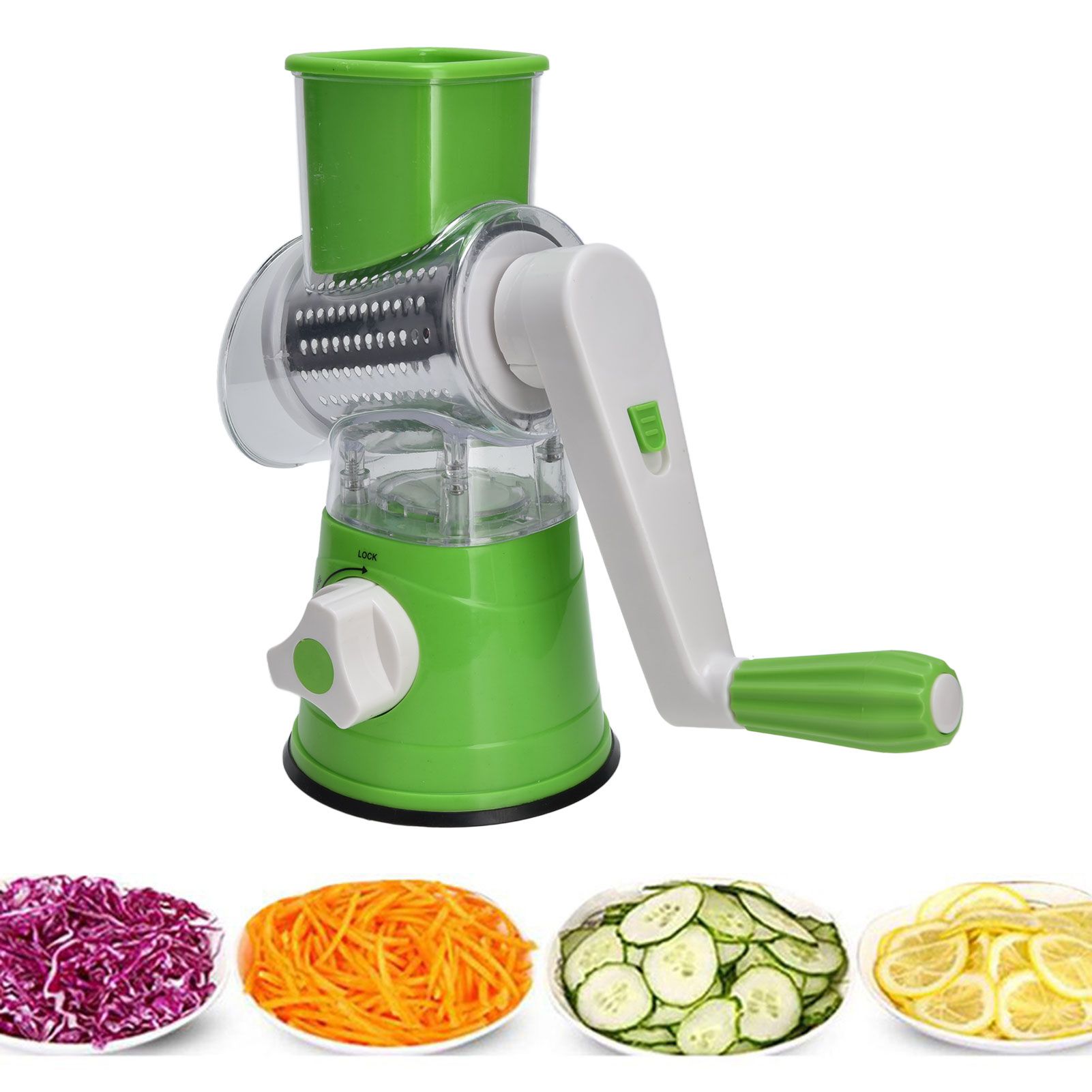 Cheese Grater Multifunctional Handheld Cheese Shredder with Grinding Cutting view 11
