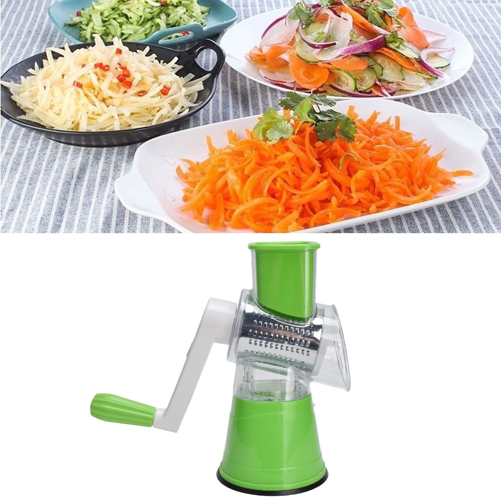 Cheese Grater Multifunctional Handheld Cheese Shredder with Grinding Cutting view 12