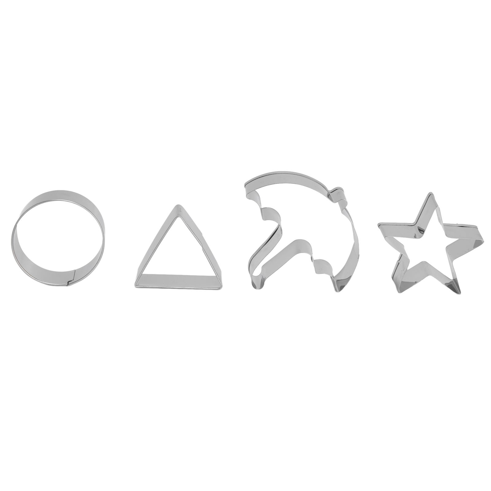 5Pcs/Set Sugar Candy Pie Mold Cutter Stainless Steel Cookies Chocolate Mold view 5
