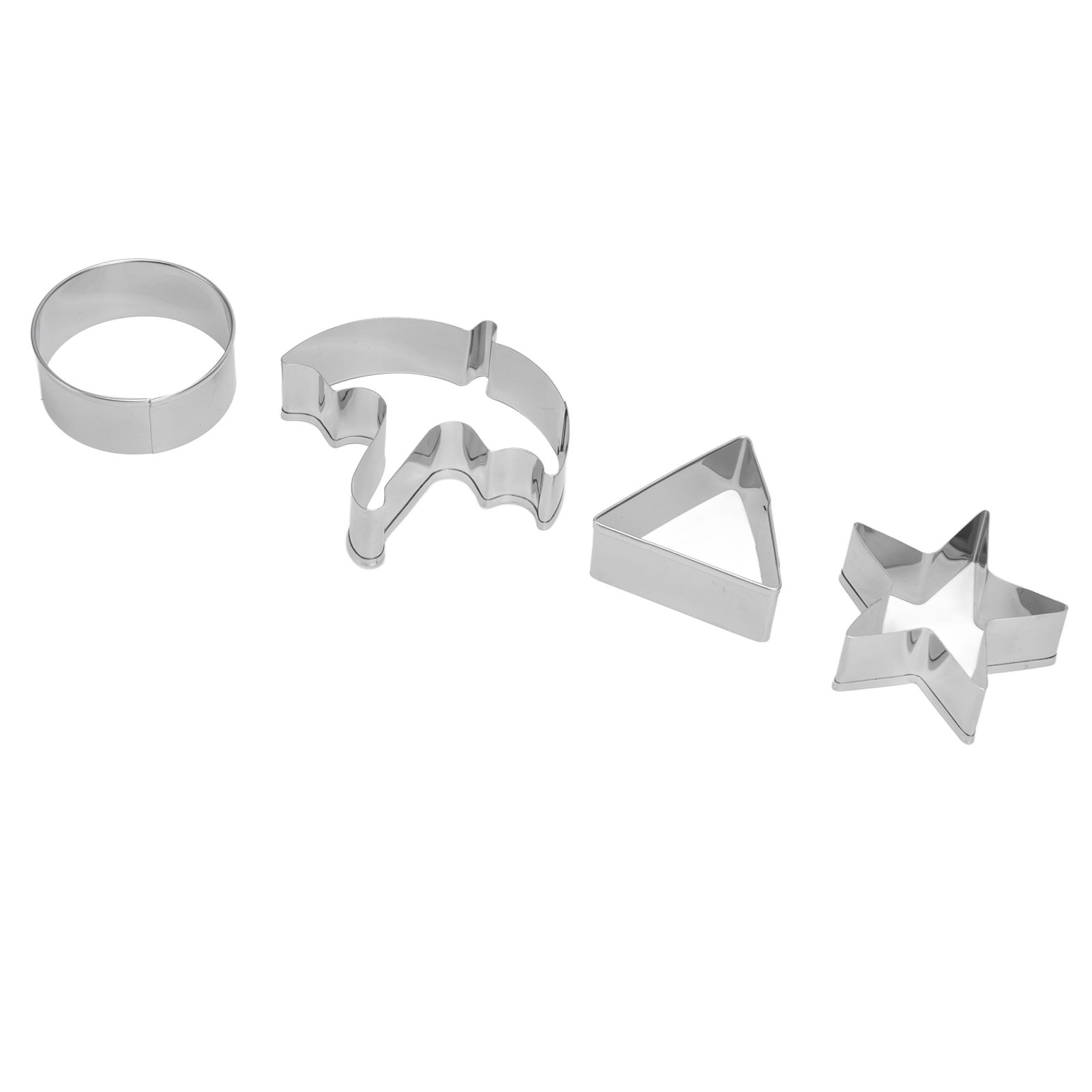 5Pcs/Set Sugar Candy Pie Mold Cutter Stainless Steel Cookies Chocolate Mold view 7
