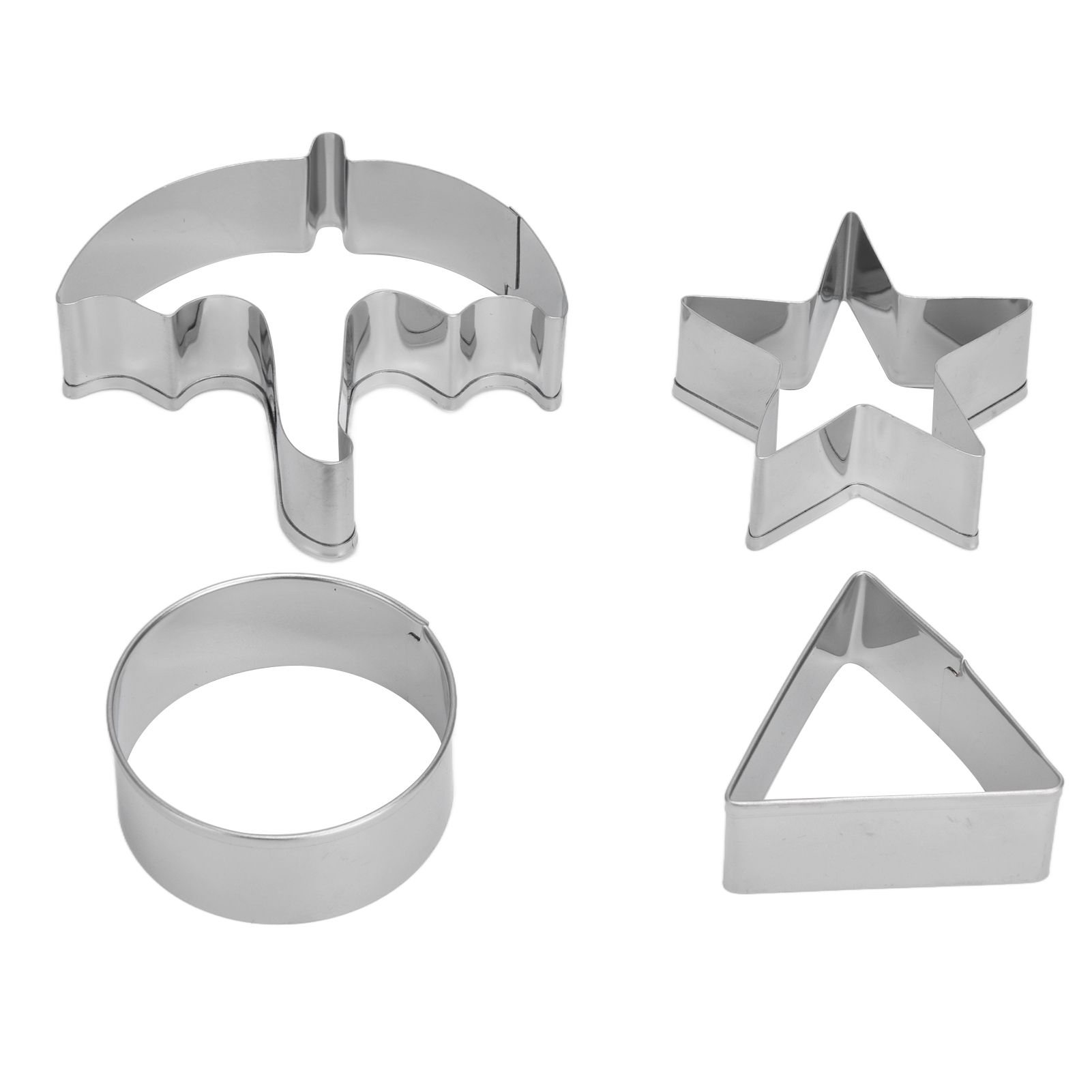 5Pcs/Set Sugar Candy Pie Mold Cutter Stainless Steel Cookies Chocolate Mold view 9