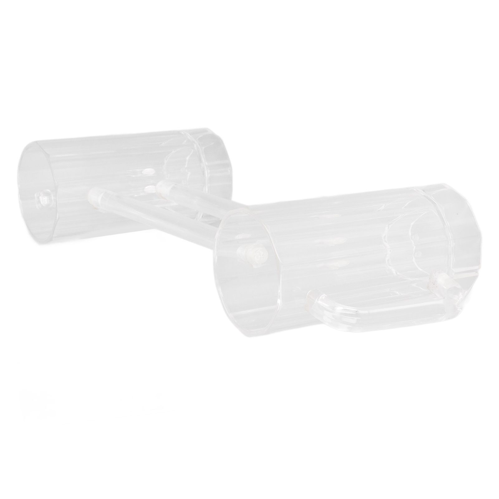 Beer Mug Acrylic Double Conjoined Beer Glass with Handle for Bar KTV Game view 7