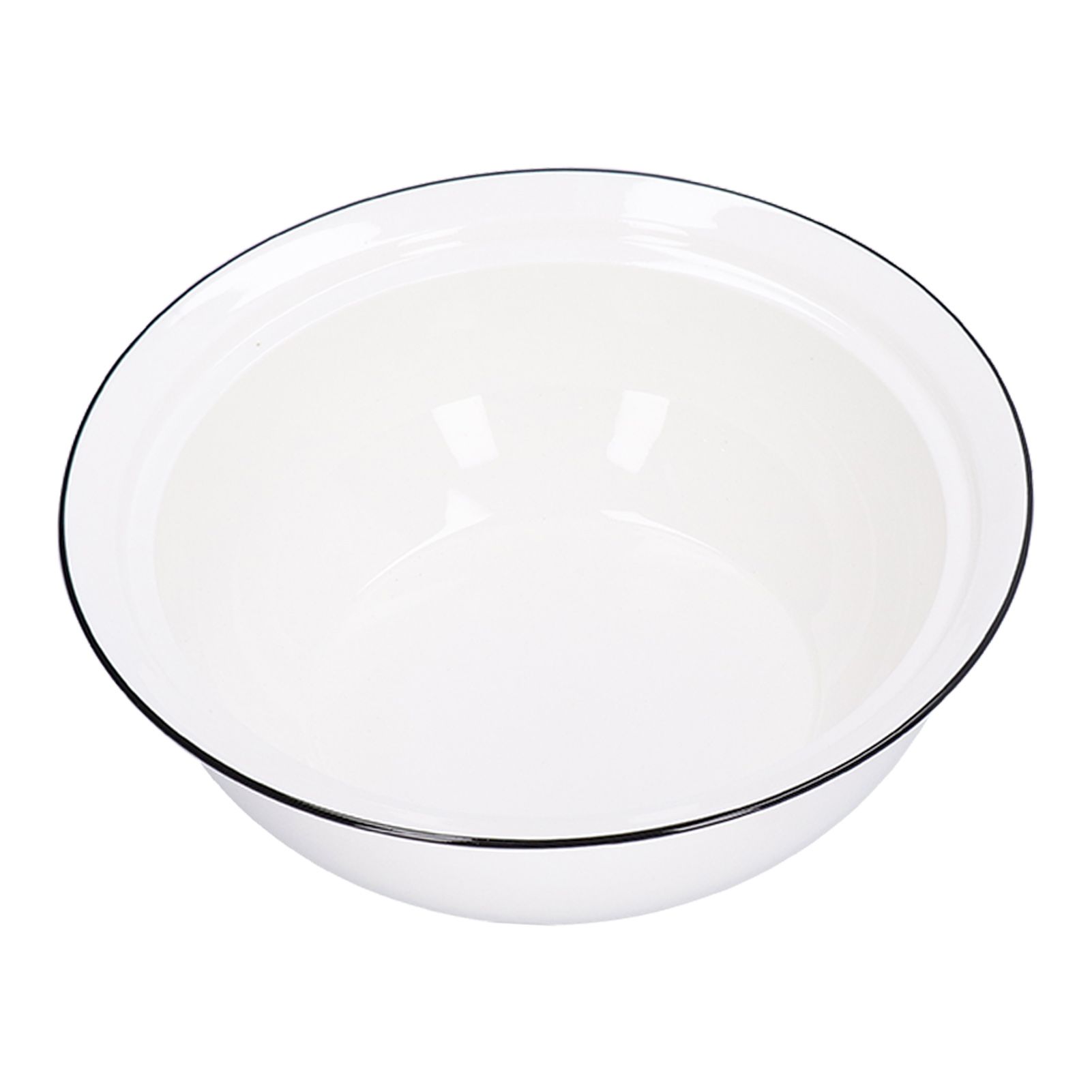 9in Soup Bowl with Lid Large Capacity 1500ml Stew Bowl Harmless White Ceramic view 10
