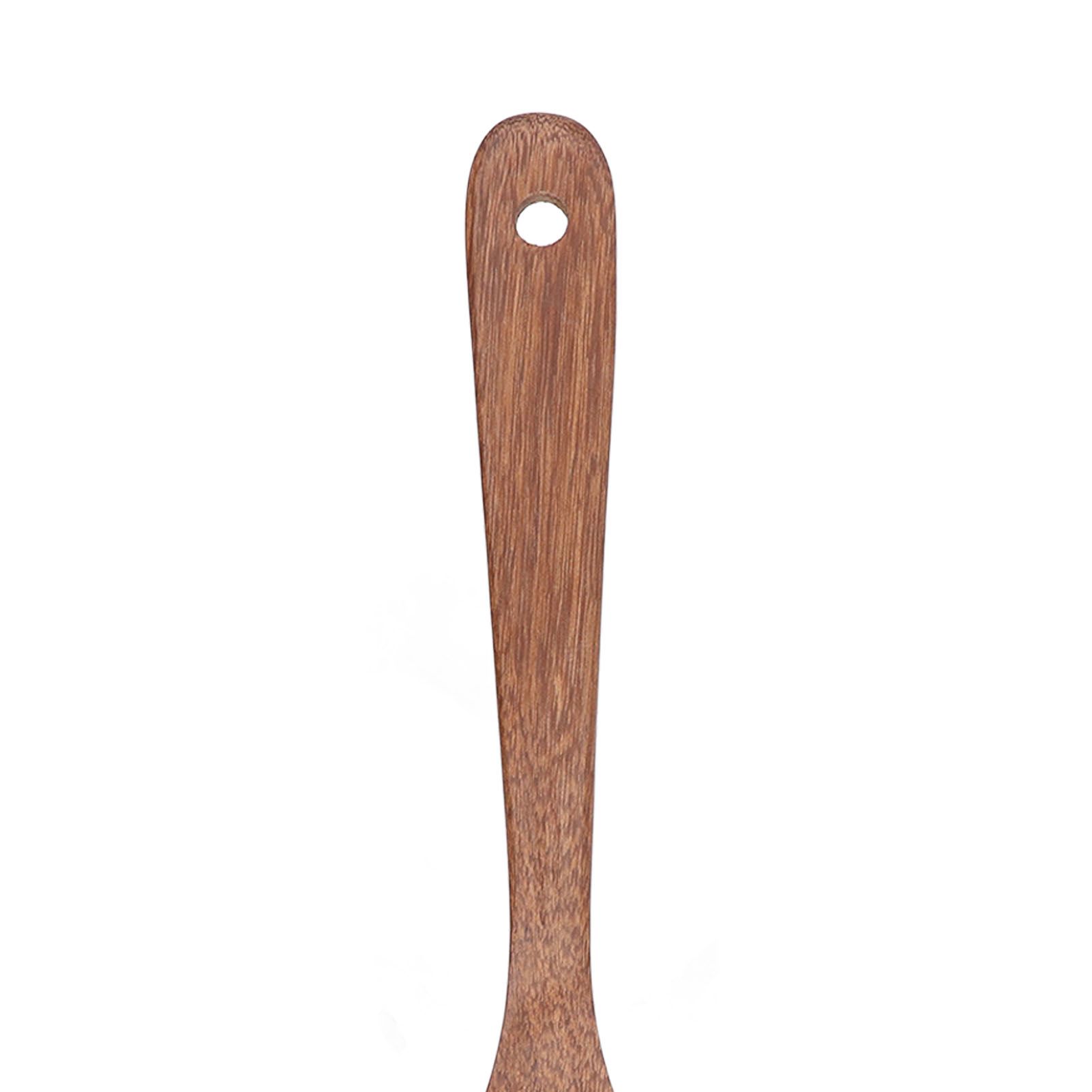Natural Wood Long Handle Spatula Frying Spatula Round Hole Wall Mounted view 13